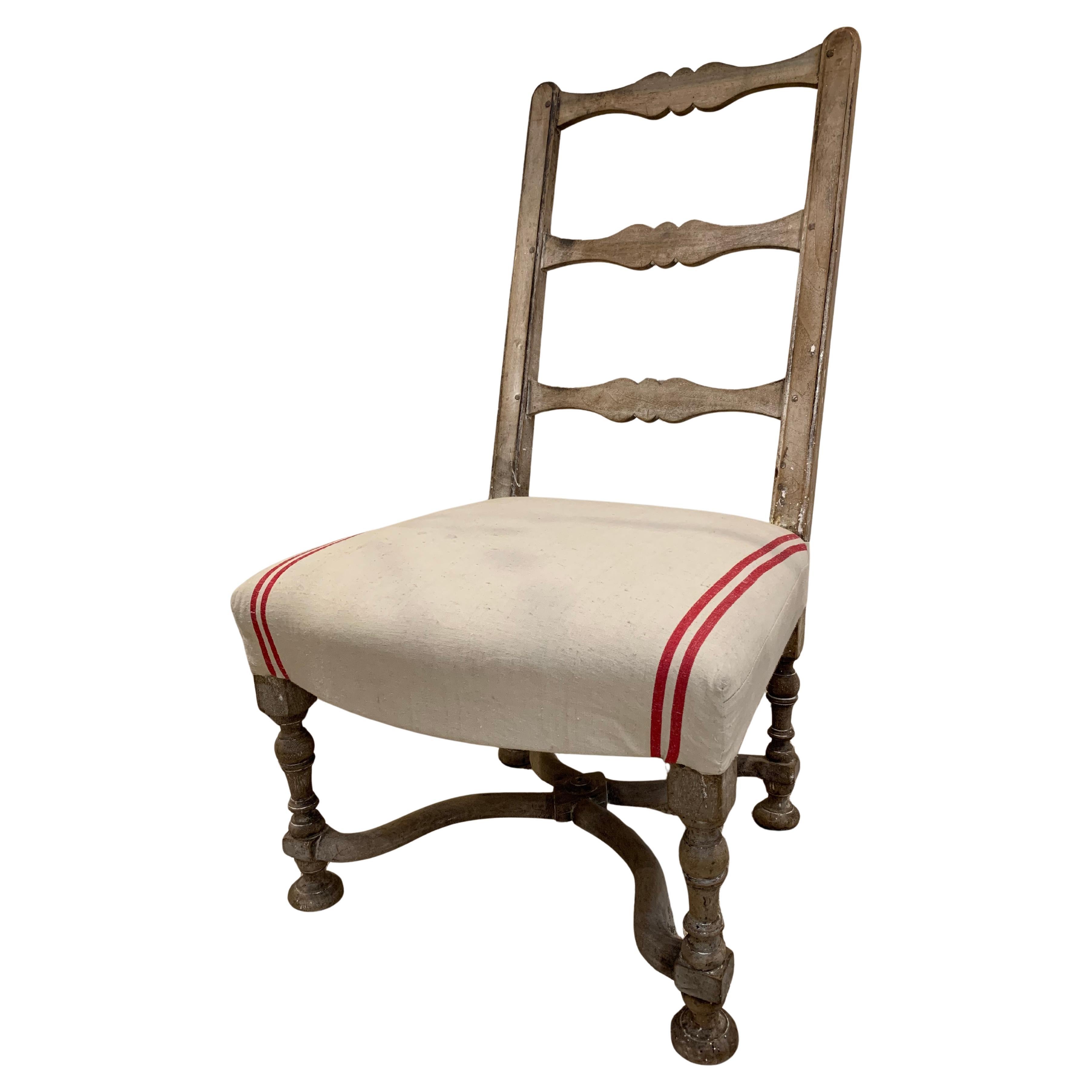 C18th century French country provincial chair For Sale