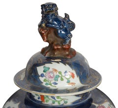 C18th Century style Chinese Famille rose garniture, circa 1880