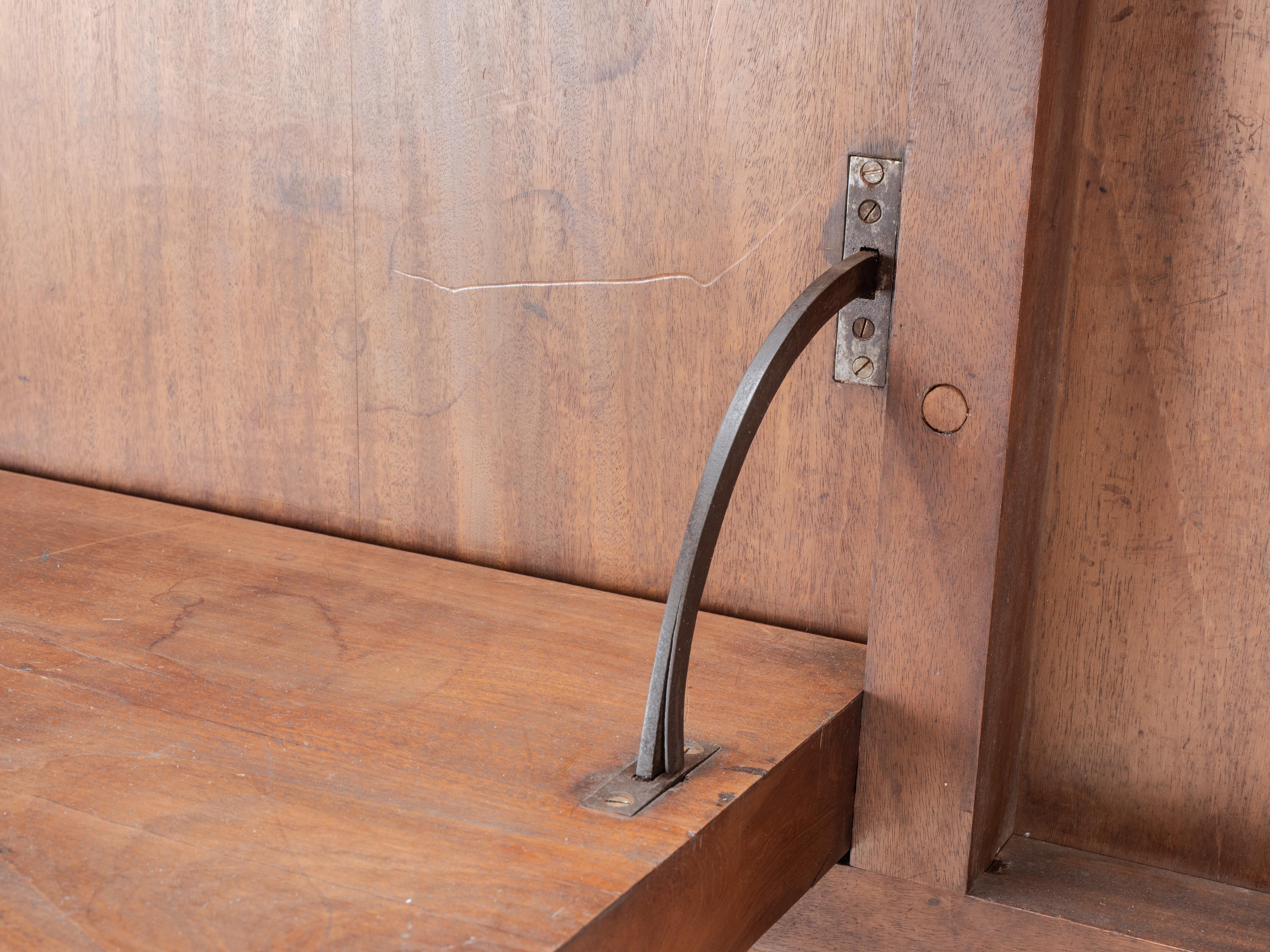 C.18th Georgian Mahogany Oblong Dining Table (Tilt-Top Breakfast Chippendale) For Sale 11