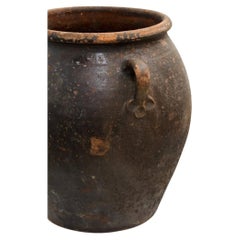 Olla con asa del siglo XVIII