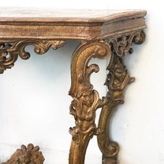 18th Century Italian Console Table