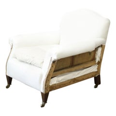 c.1900 deep seated country house armchair