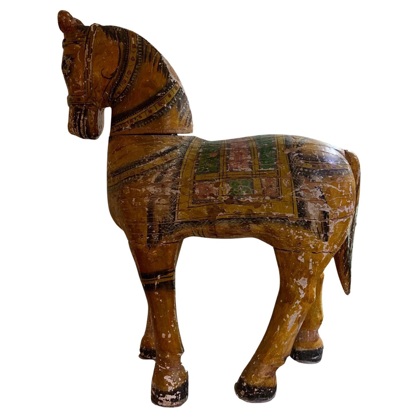 C1900 Rajasthan painted Marwari horse For Sale