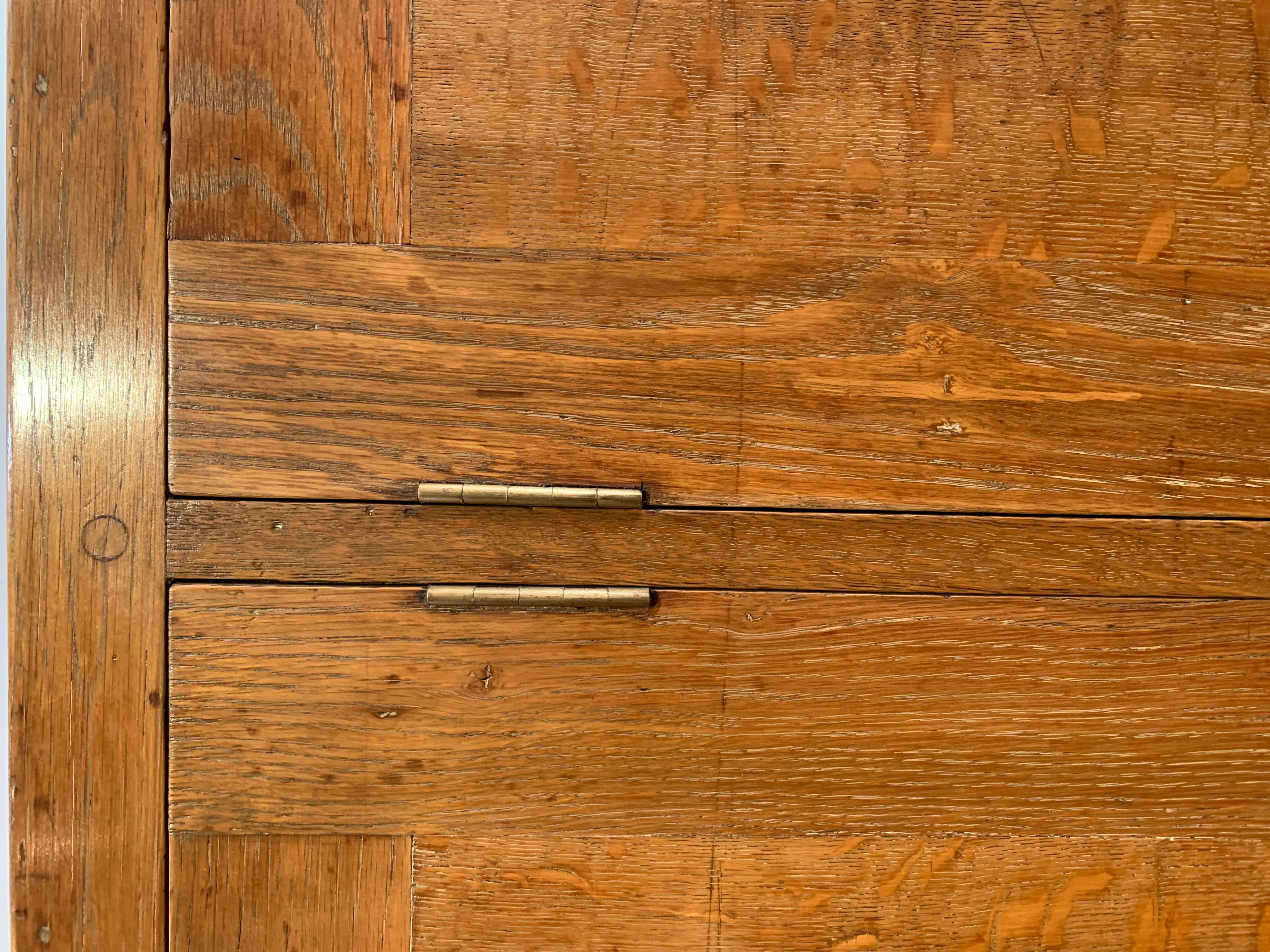Fine XIX secolo Armadio a quattro ante in Oak inglese del 1900 in vendita