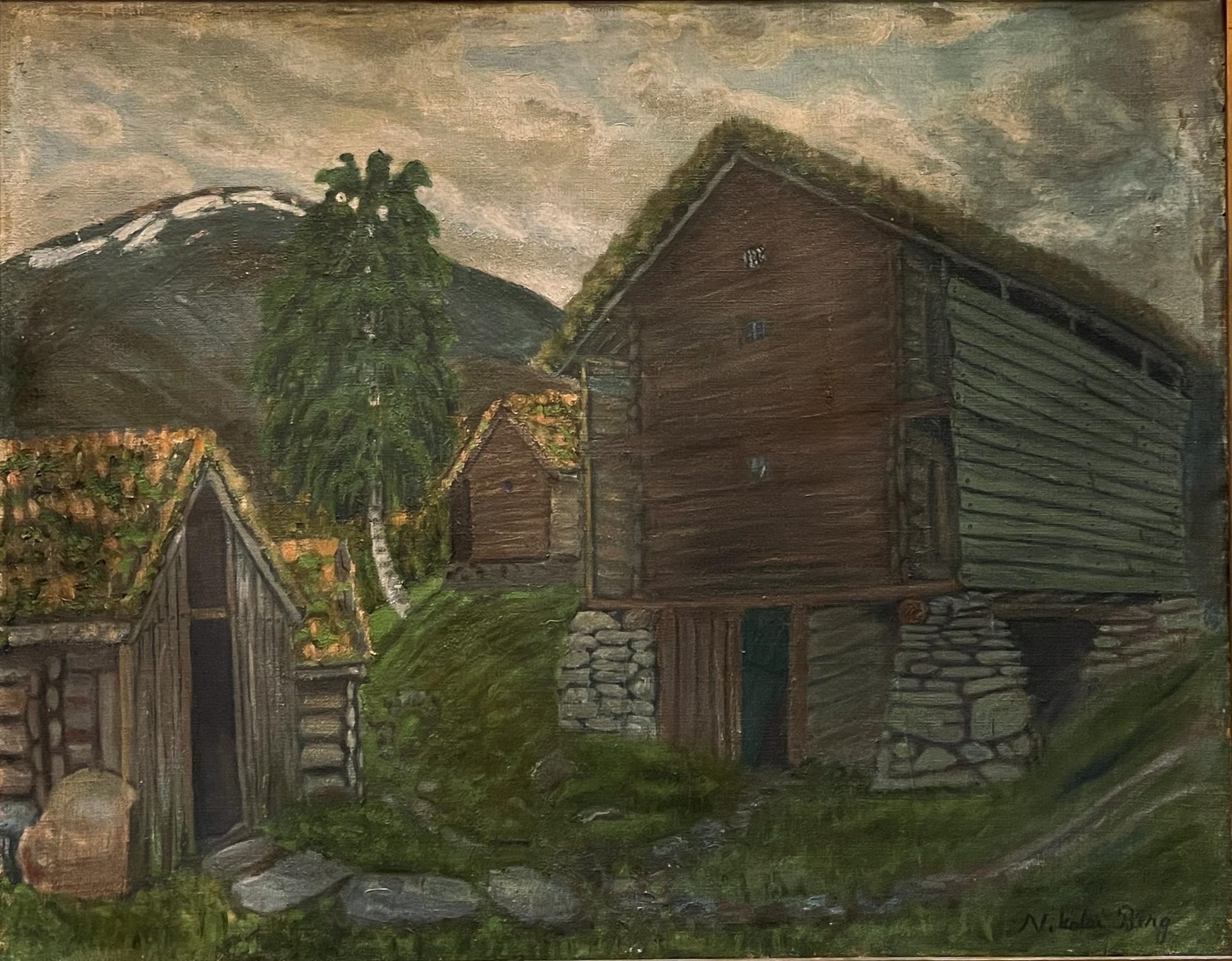 ca. 1910 Ölgemälde 