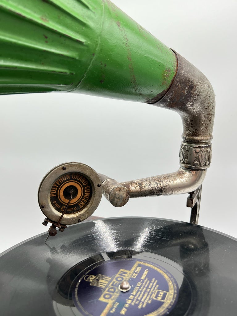 c1910s Horn Gramophone - Phonograph with Polyphon Concert Soundbox