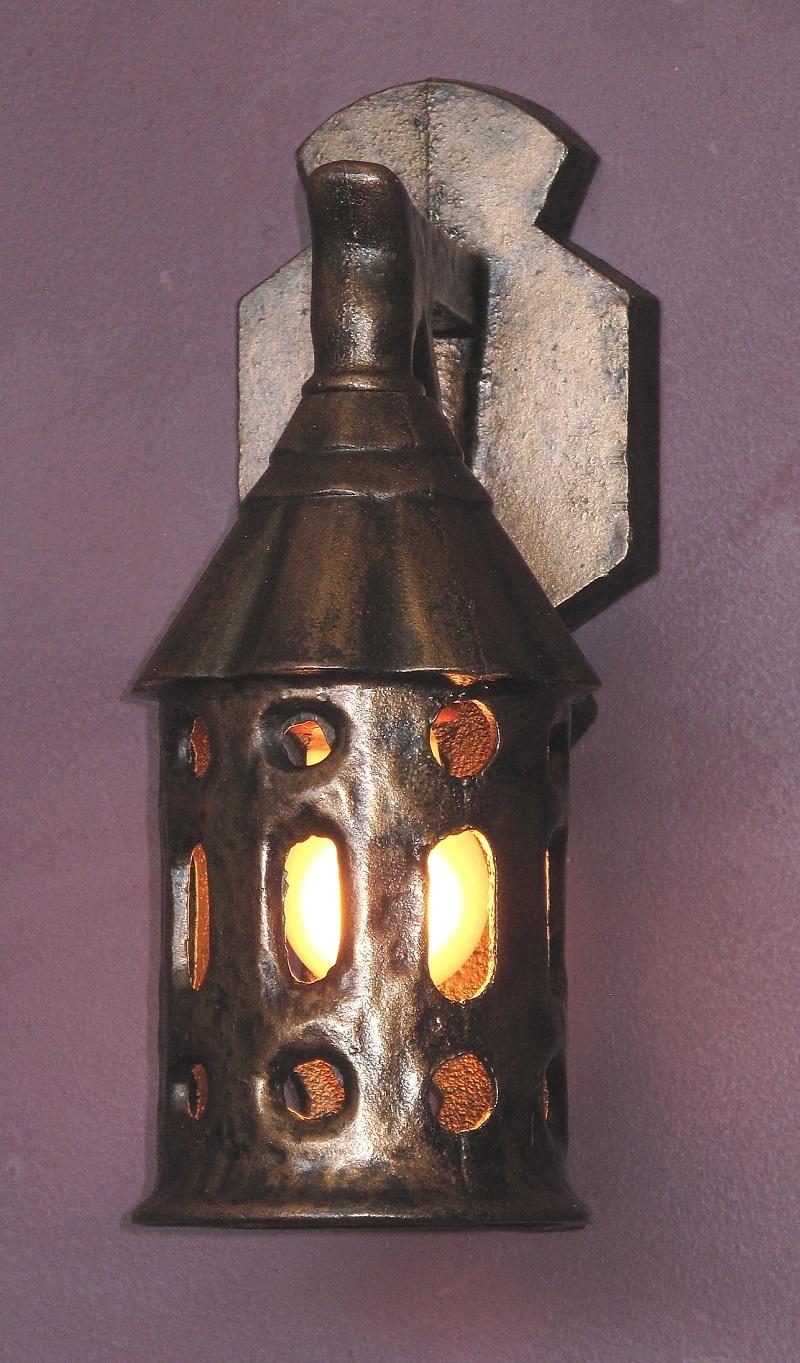 American Craftsman c.1920 Cast Iron Porch Lights Bungalow Storybook style. Priced each