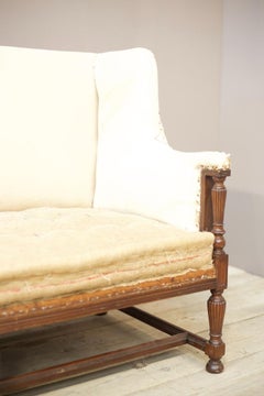 Georgian Style Asymmetrical Settee, circa 1920