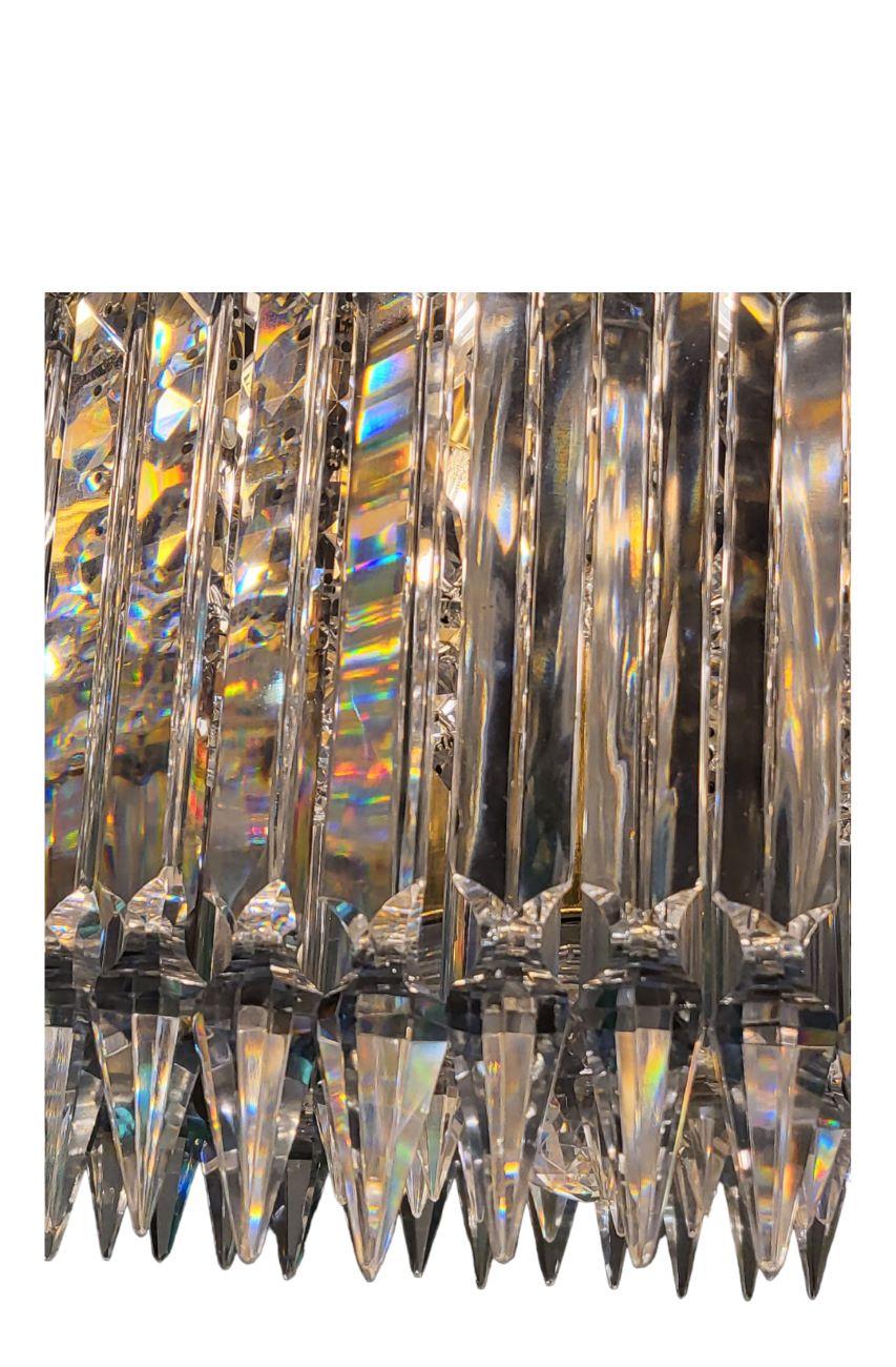 Art Deco C1920s Baccarat Crinoline Chandelier