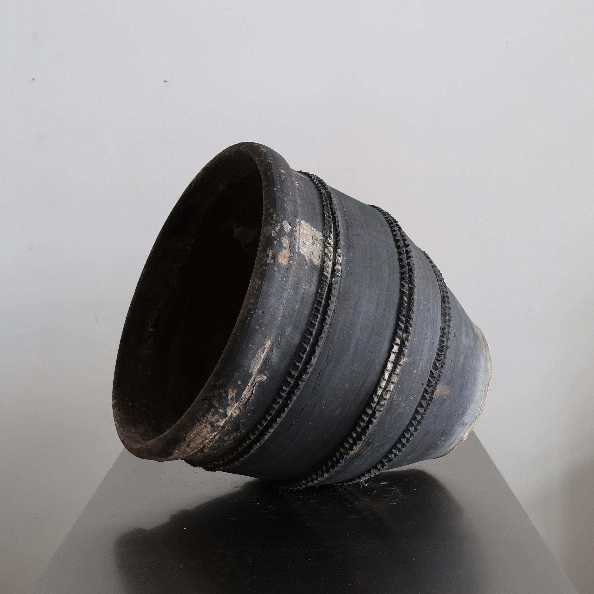 C.1920s Olla Cosi Catalana Negra Wabi Sabi en venta 2