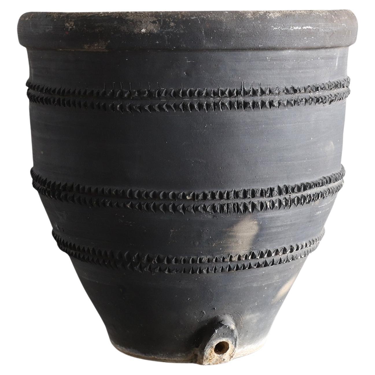 C.1920s Olla Cosi Catalana Negra Wabi Sabi en venta