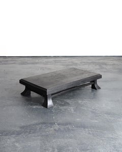 C.1920s Charred Cedar Japanese Coffee/Tea Table
