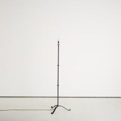 C.1920s French Iron Floor Lamp