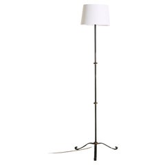 C.1920s French Iron Floor Lamp