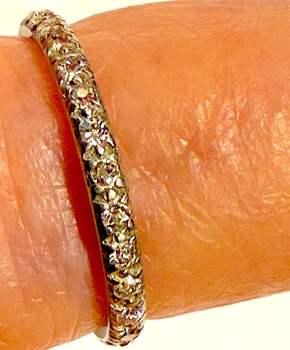 Bague d'éternité en platine et diamants taille 7,1930 Excellent état - En vente à Baltimore, MD