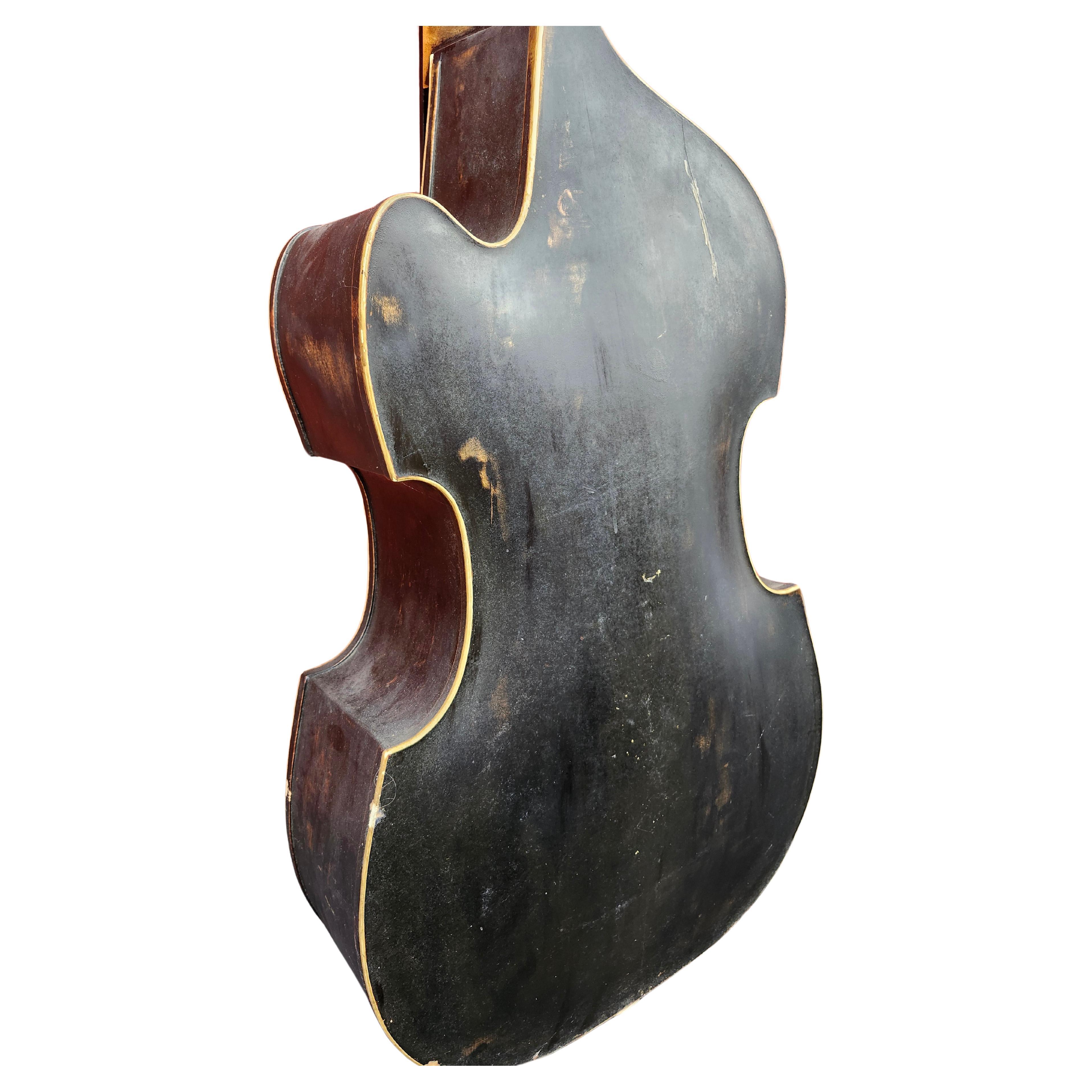 C1930 Vintage & ungewöhnliche Form aufrechter Bass Benedikt Lang Deutschland (Handgefertigt) im Angebot