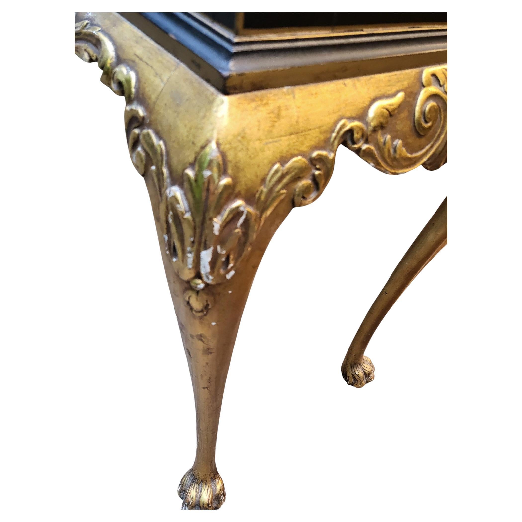 Black Lacquered Chinoserie Drinks Cabinet on a giltwood Stand
This Cabinet is Very Attractive with Raised Decoration 
The inside is Fitted with a Blue Painted Interior 
Dates C1930s