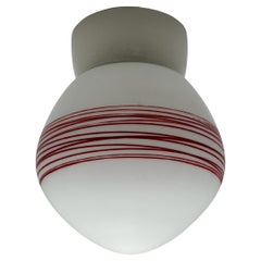 c.1950/60s Scandinavian Flush Mount Ceiling Lamp