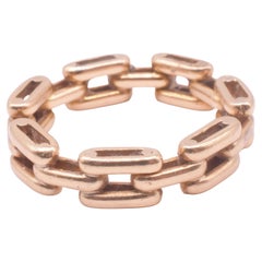 C1930 Modern 18K Chain Ring