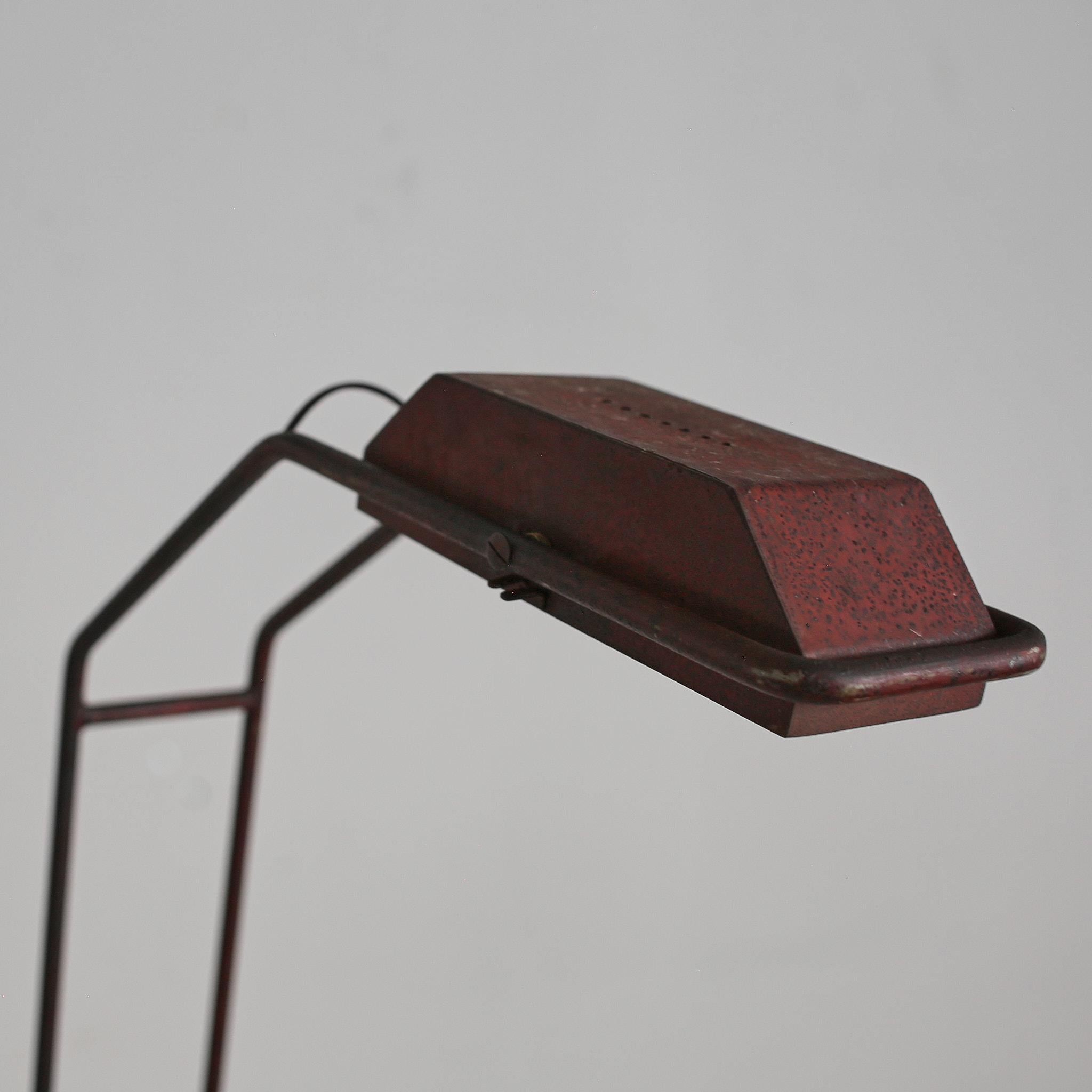 Steel C.1950s Italian Constructivist/Modernist Standard Lamp For Sale