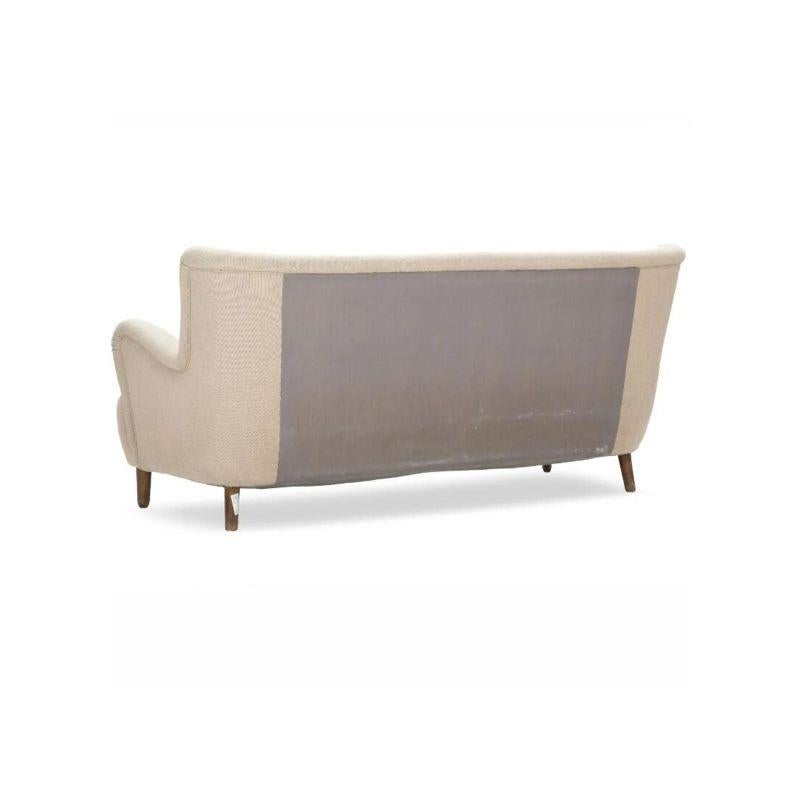 Mid-Century Modern C.1950s, Mid-Century Danish Sofa in Original Upholstery For Sale