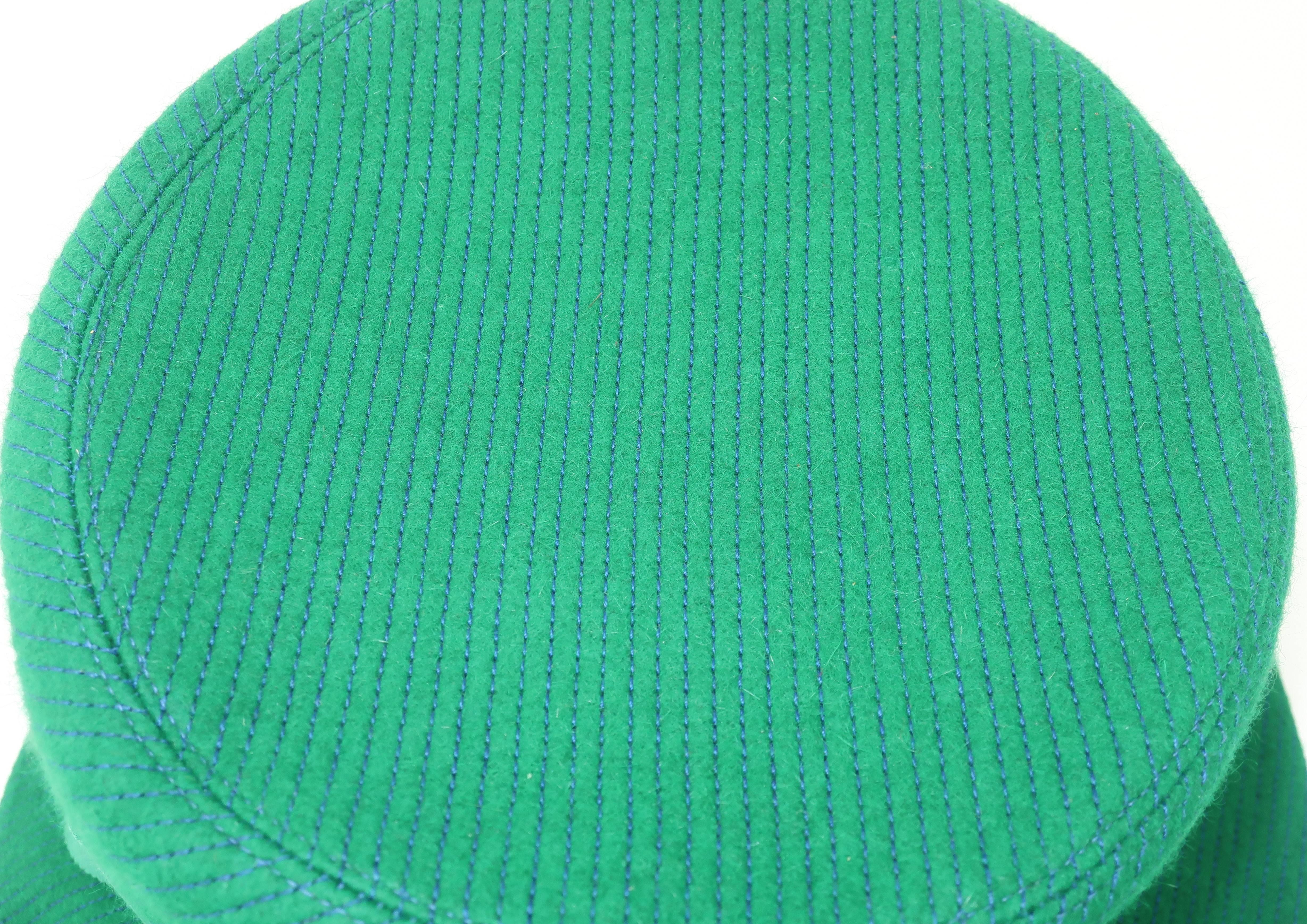 Women's C.1960 Amy of New York Blue & Green Hat