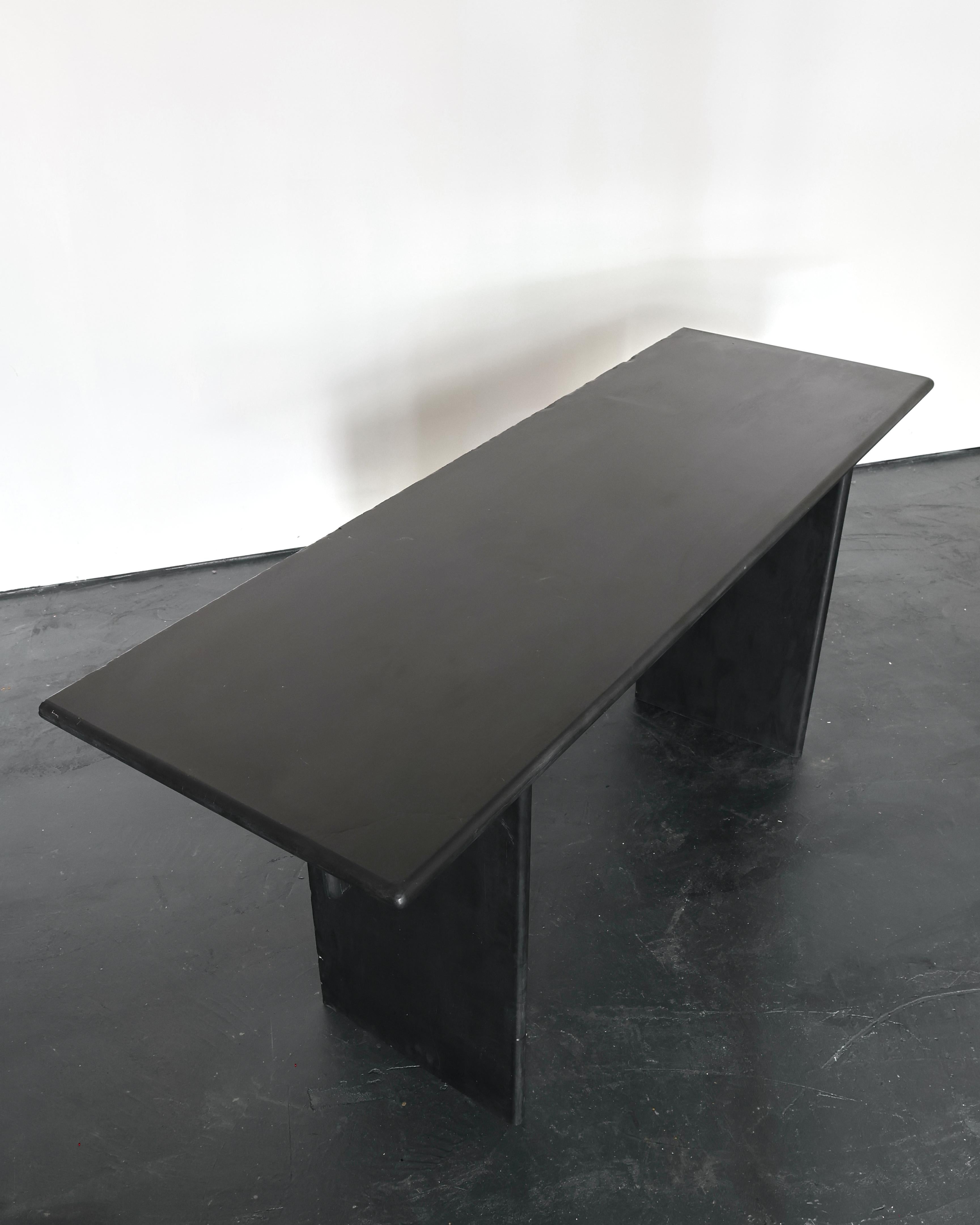 C.1960s Italian Slate Console Table For Sale 6