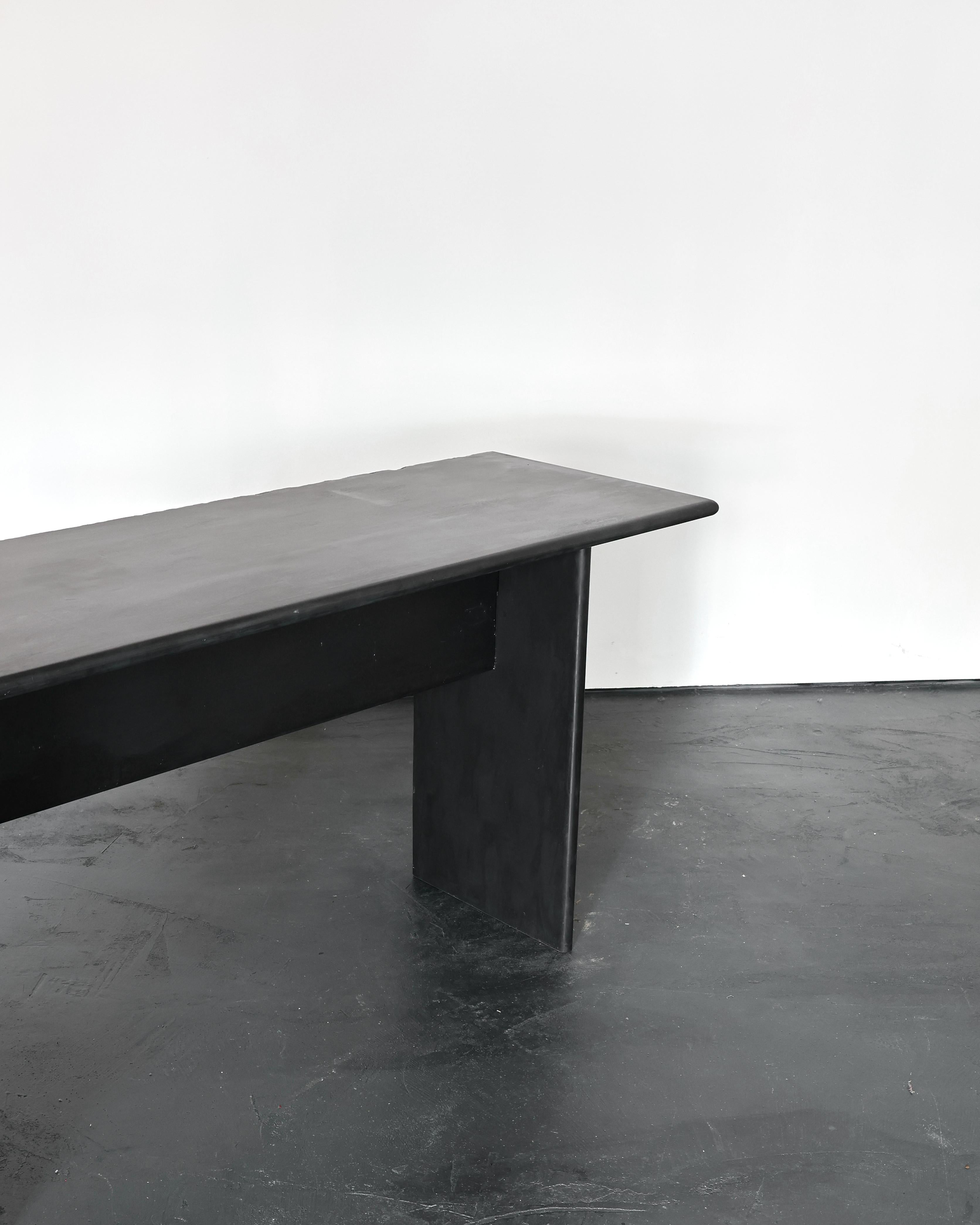 C.1960s Italian Slate Console Table For Sale 8
