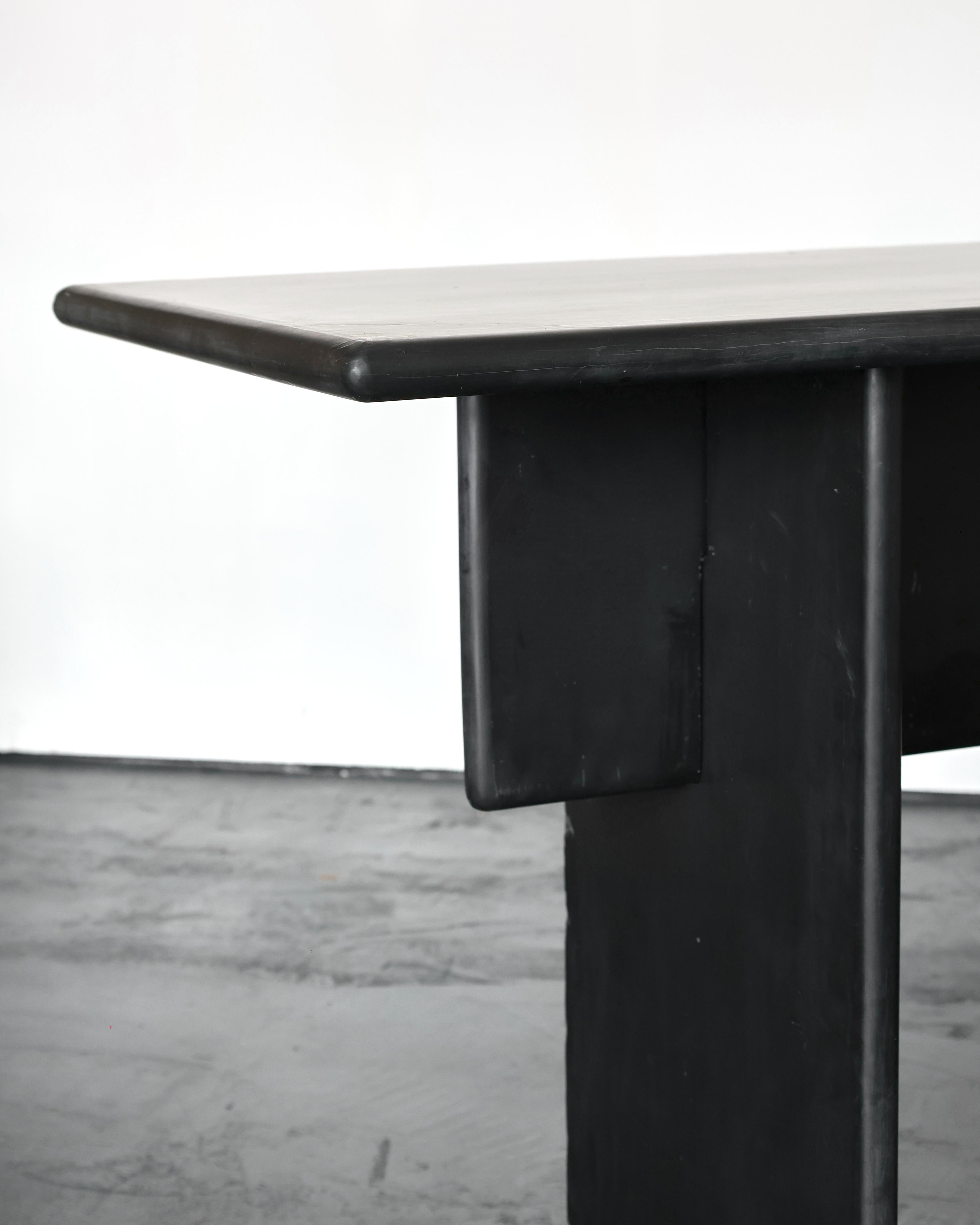 C.1960s Italian Slate Console Table For Sale 10