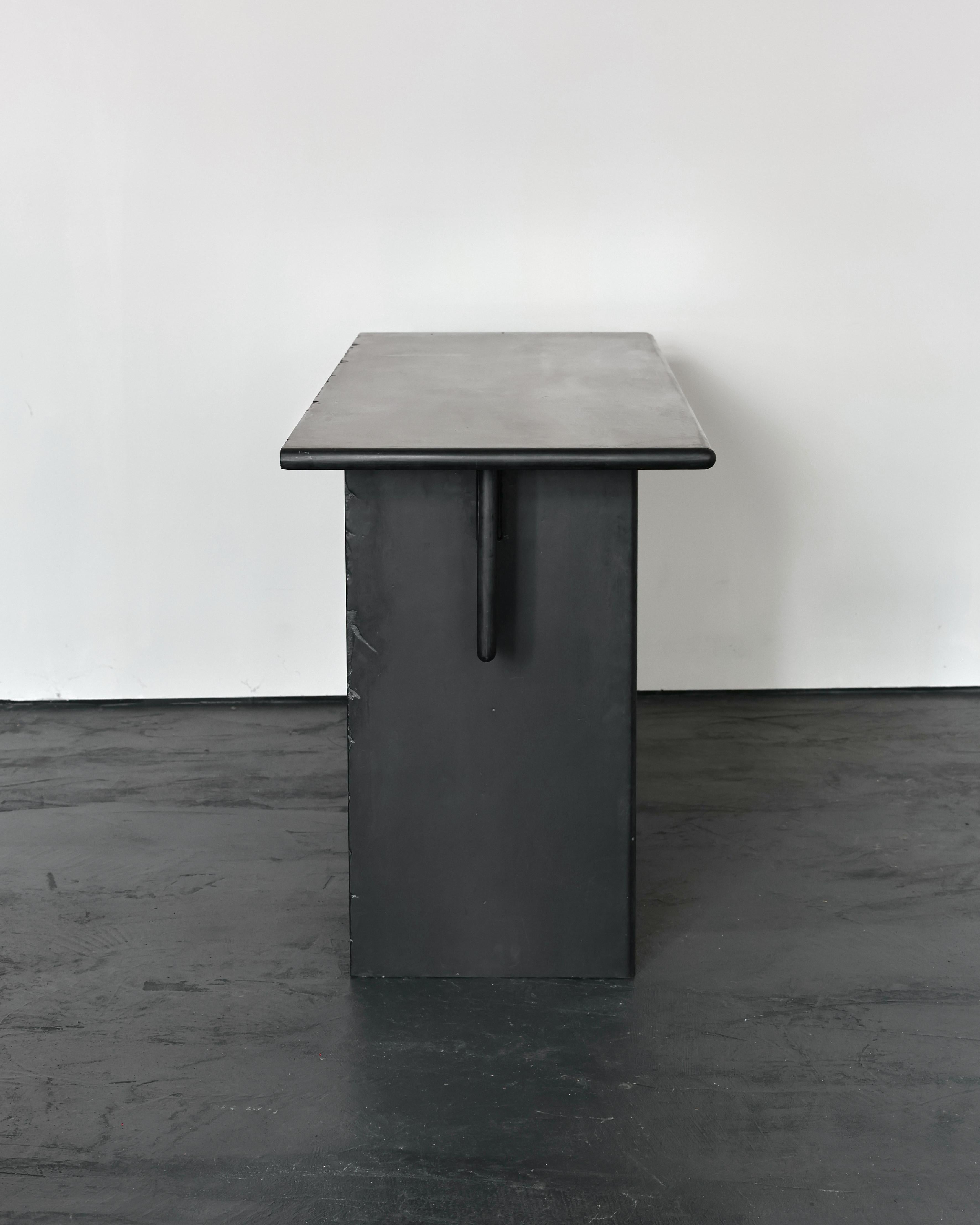 Mid-20th Century C.1960s Italian Slate Console Table For Sale