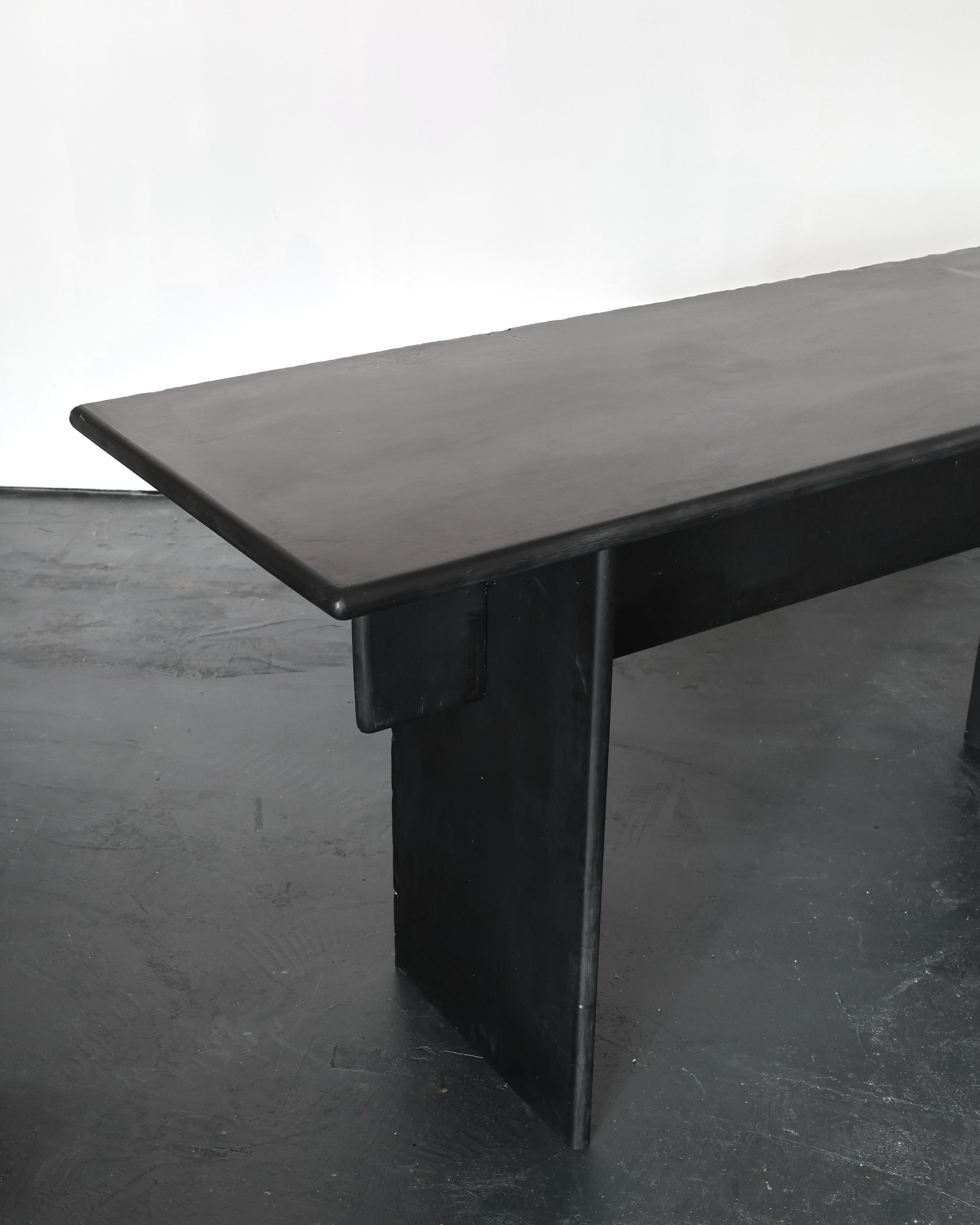 C.1960s Italian Slate Console Table For Sale 3