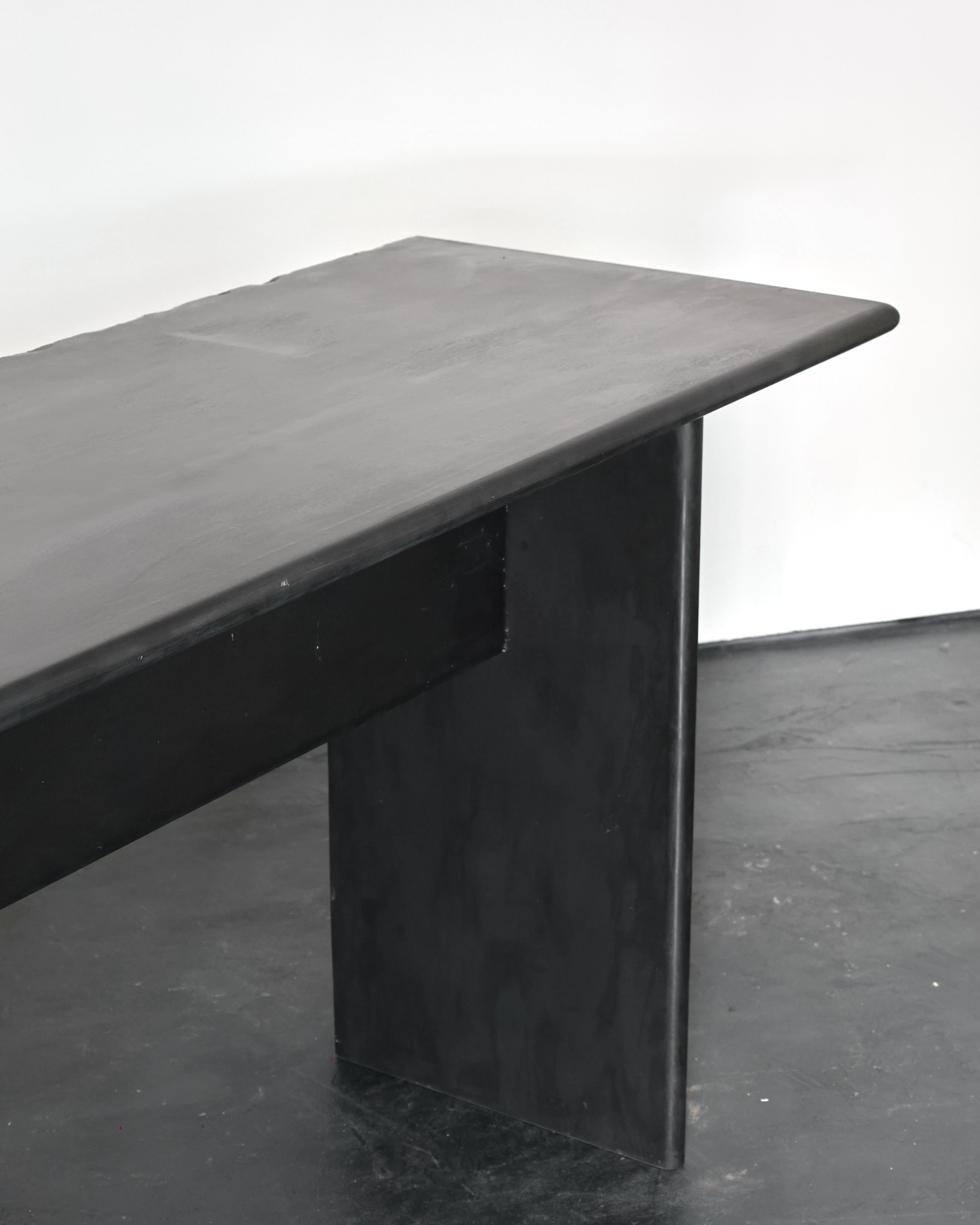 C.1960s Italian Slate Console Table For Sale 4