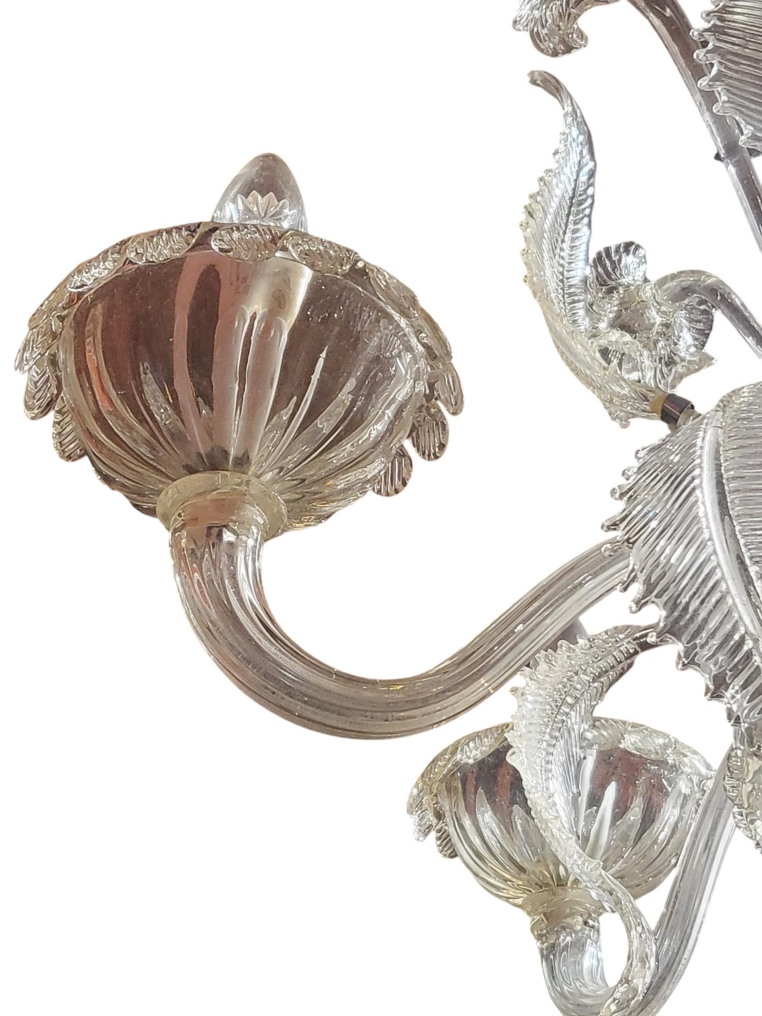 Italiano Lampadario di Murano del 1960 in vendita