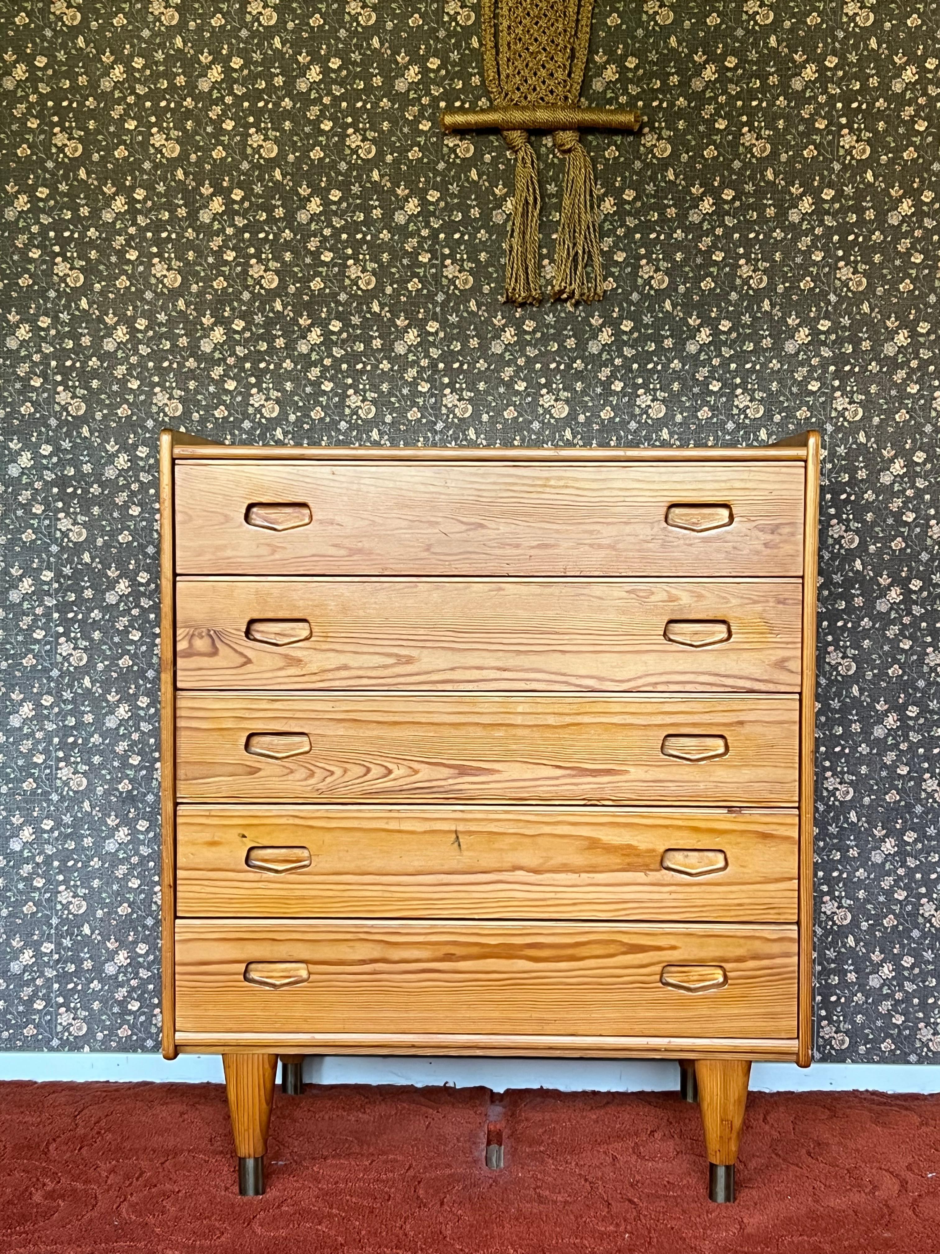 c.1960s Cómoda de pino Nature, Diseño escandinavo / danés / nórdico en venta 3