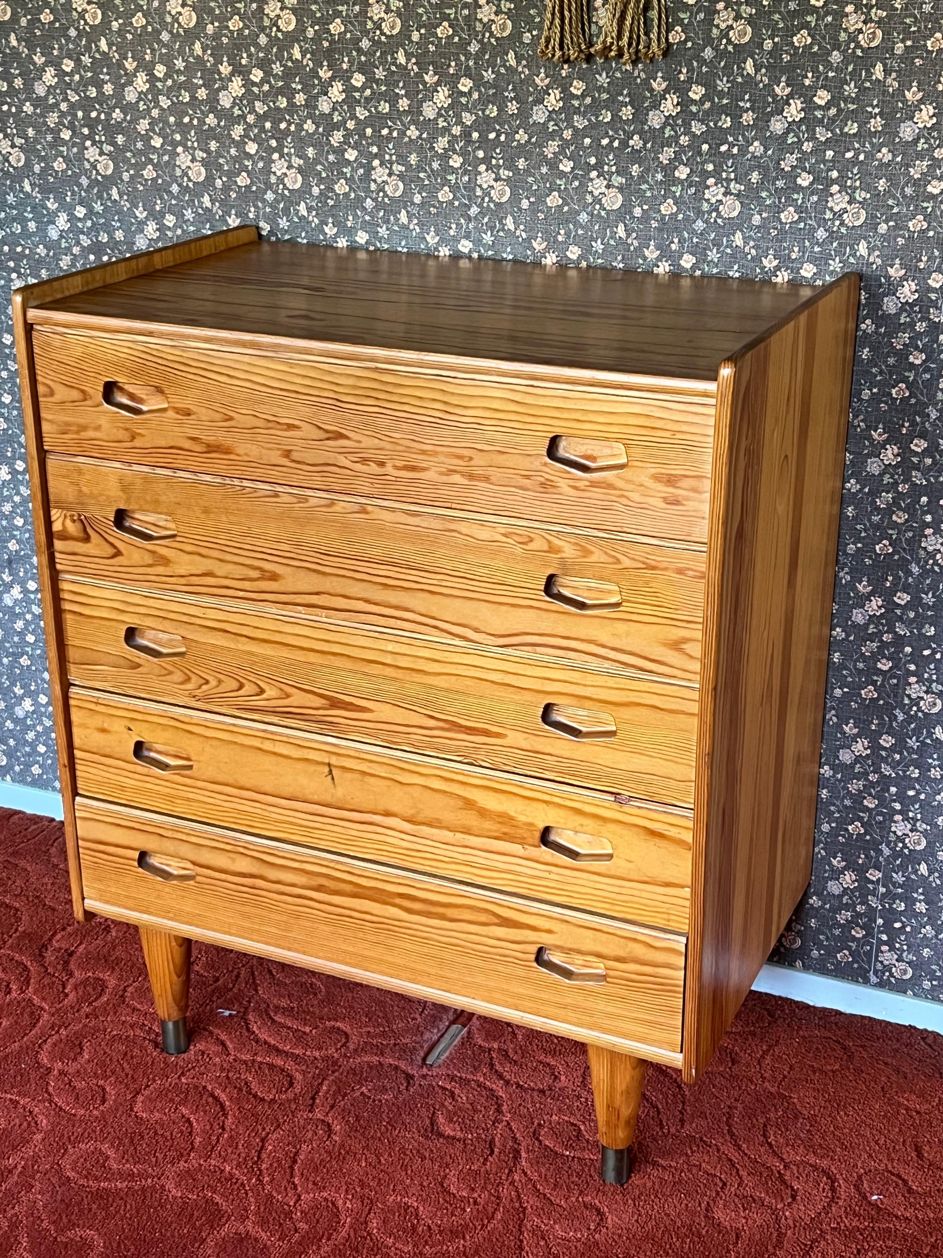 c.1960s Cómoda de pino Nature, Diseño escandinavo / danés / nórdico en venta 4