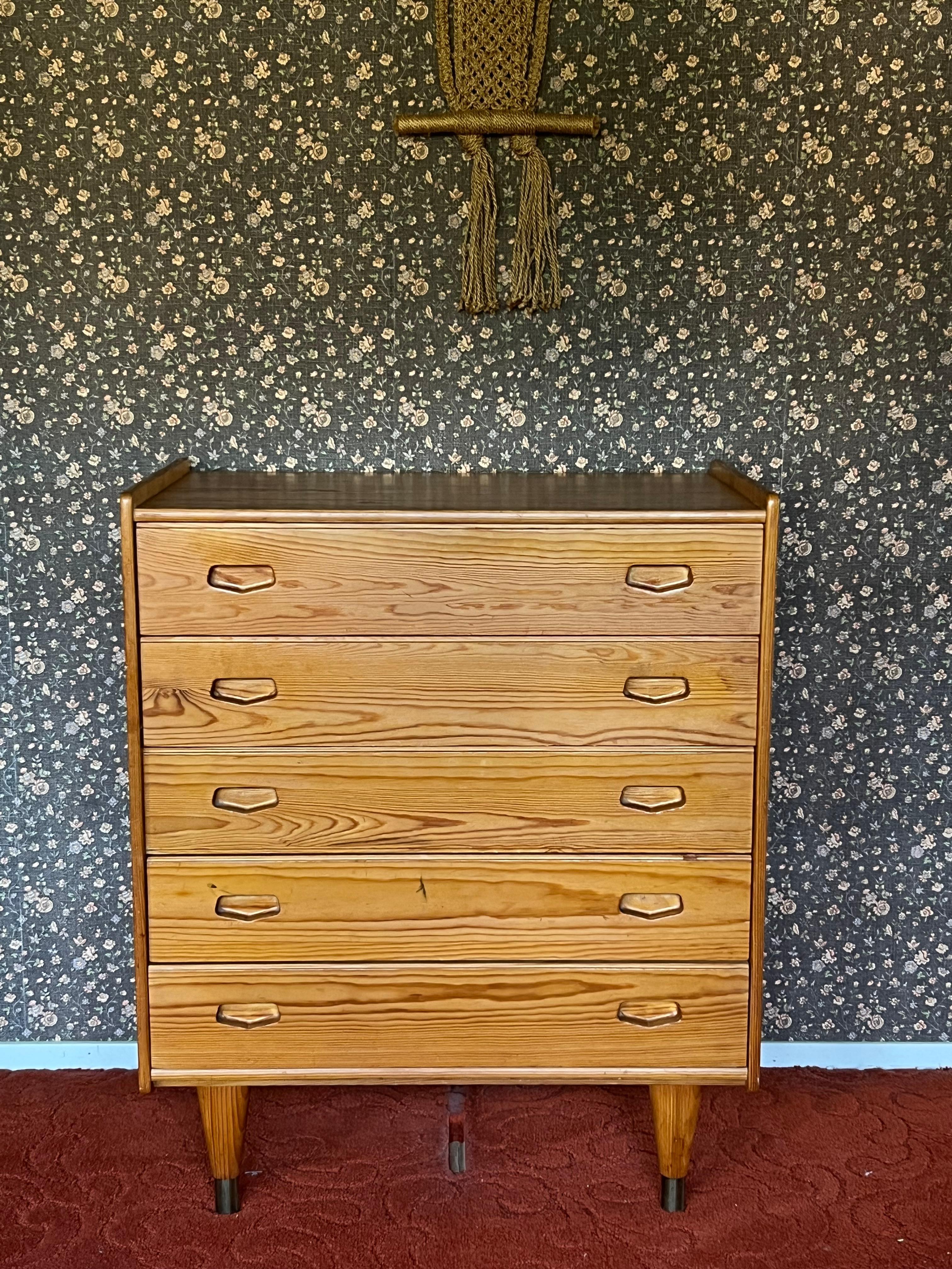 c.1960s Cómoda de pino Nature, Diseño escandinavo / danés / nórdico en venta 5
