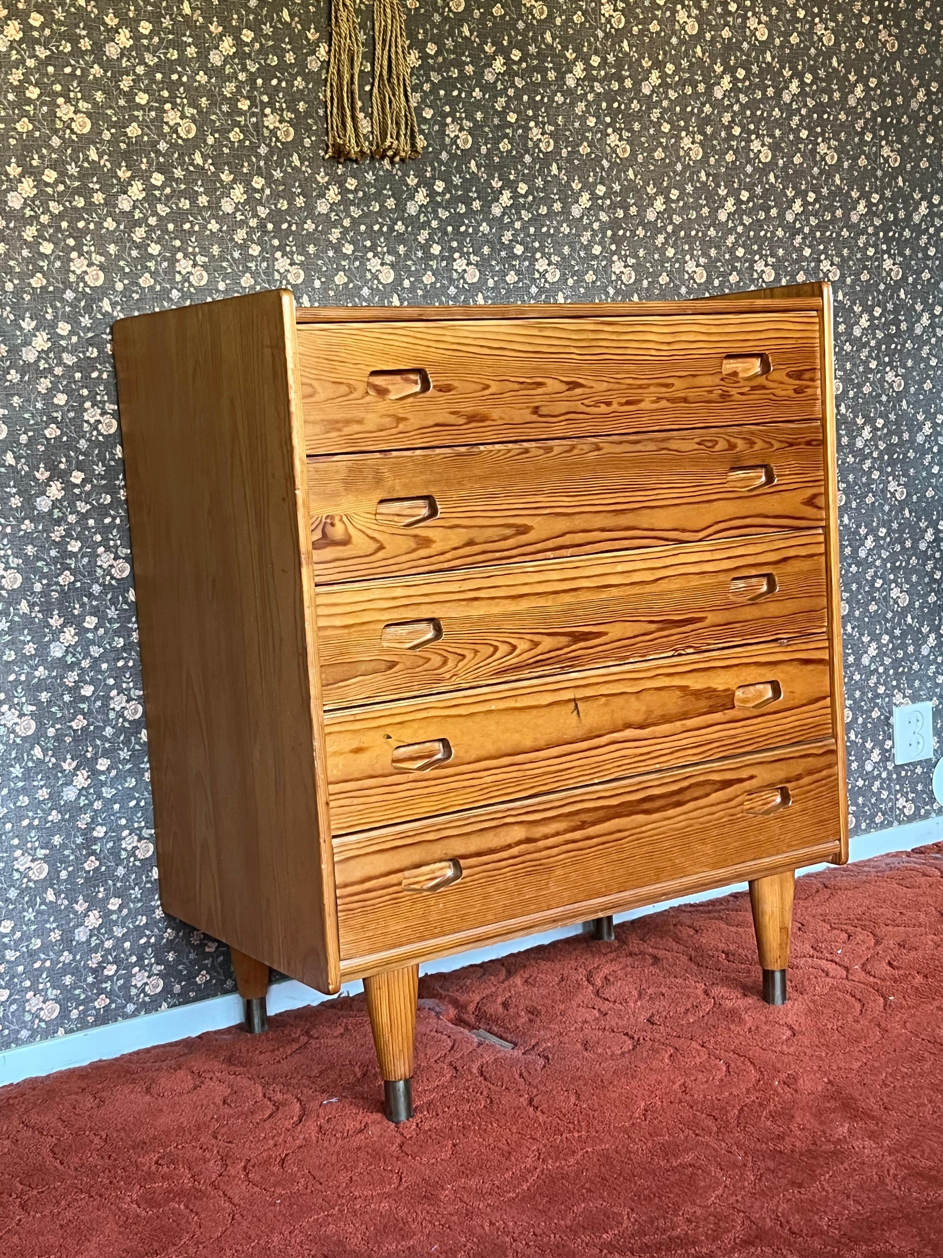 c.1960s Cómoda de pino Nature, Diseño escandinavo / danés / nórdico en venta 11