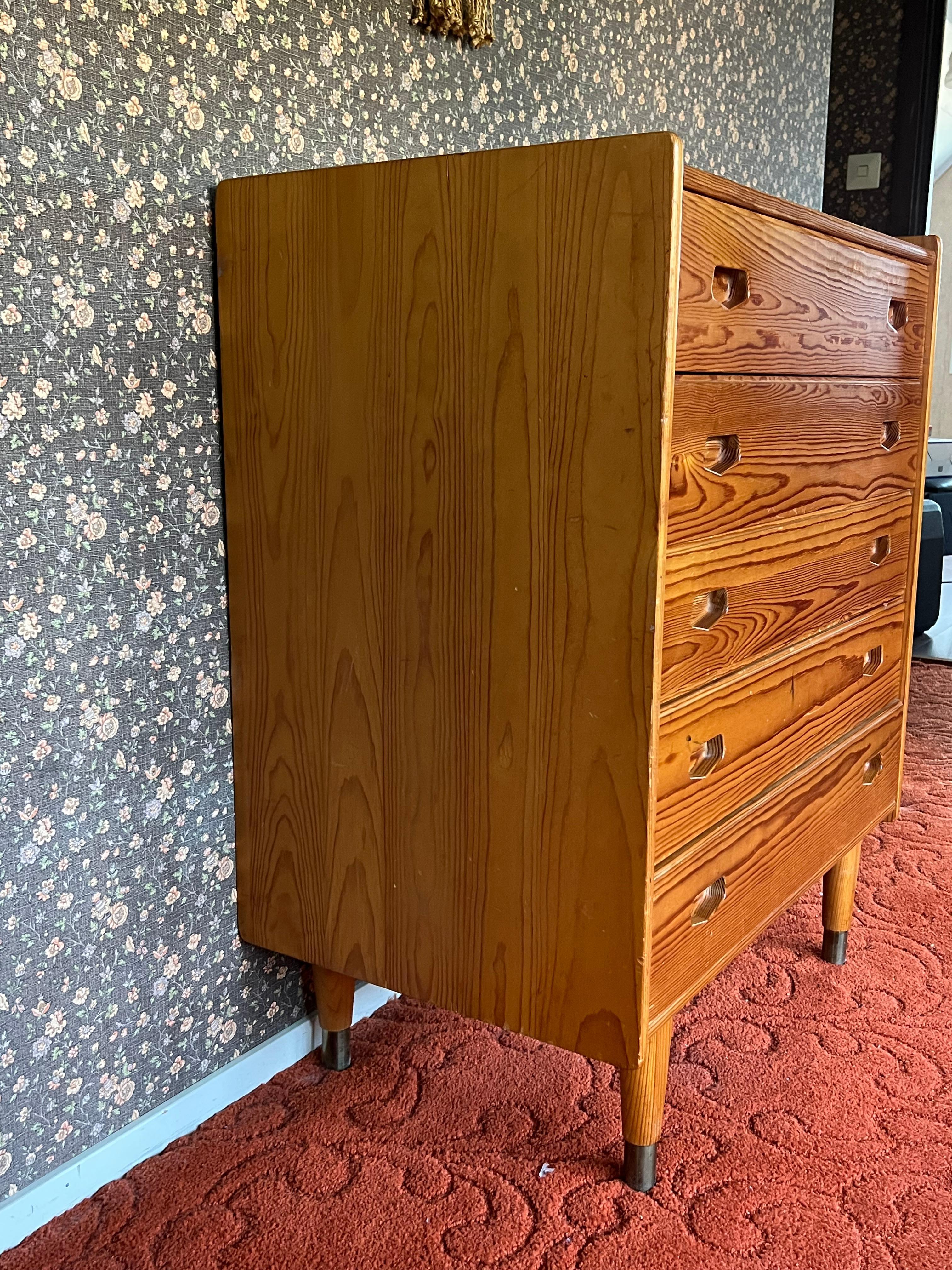 c.1960s Cómoda de pino Nature, Diseño escandinavo / danés / nórdico en venta 13