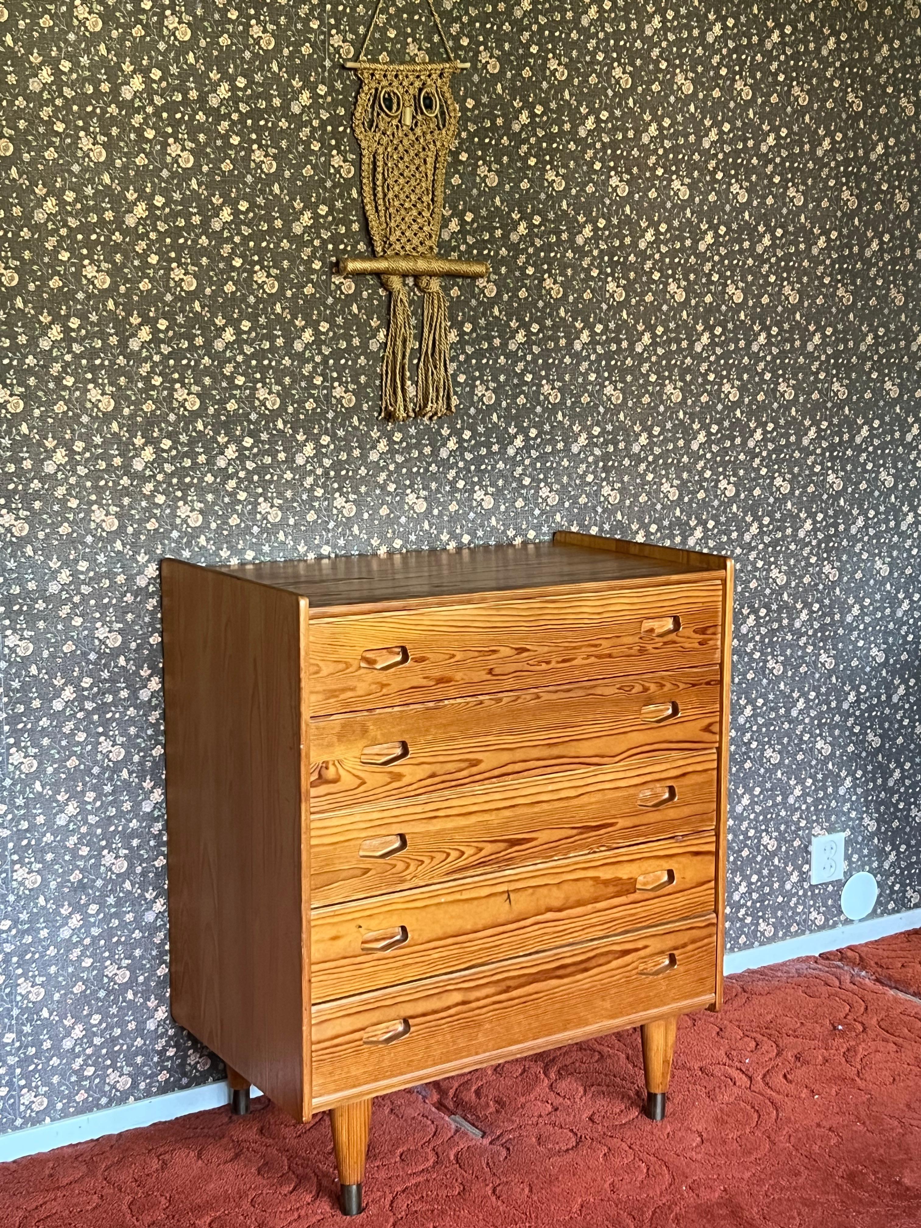 c.1960s Cómoda de pino Nature, Diseño escandinavo / danés / nórdico en venta 1