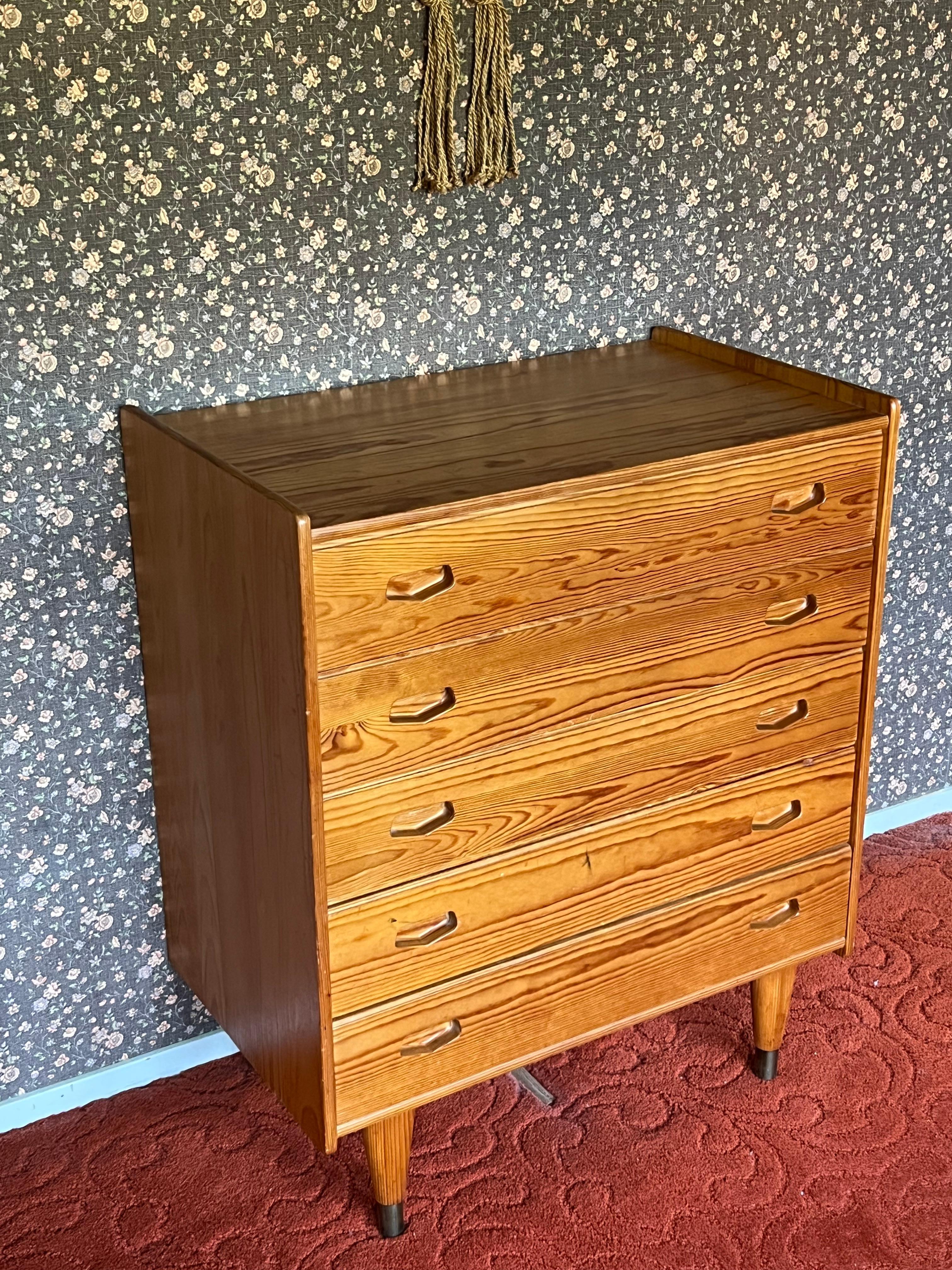 c.1960s Cómoda de pino Nature, Diseño escandinavo / danés / nórdico en venta 2
