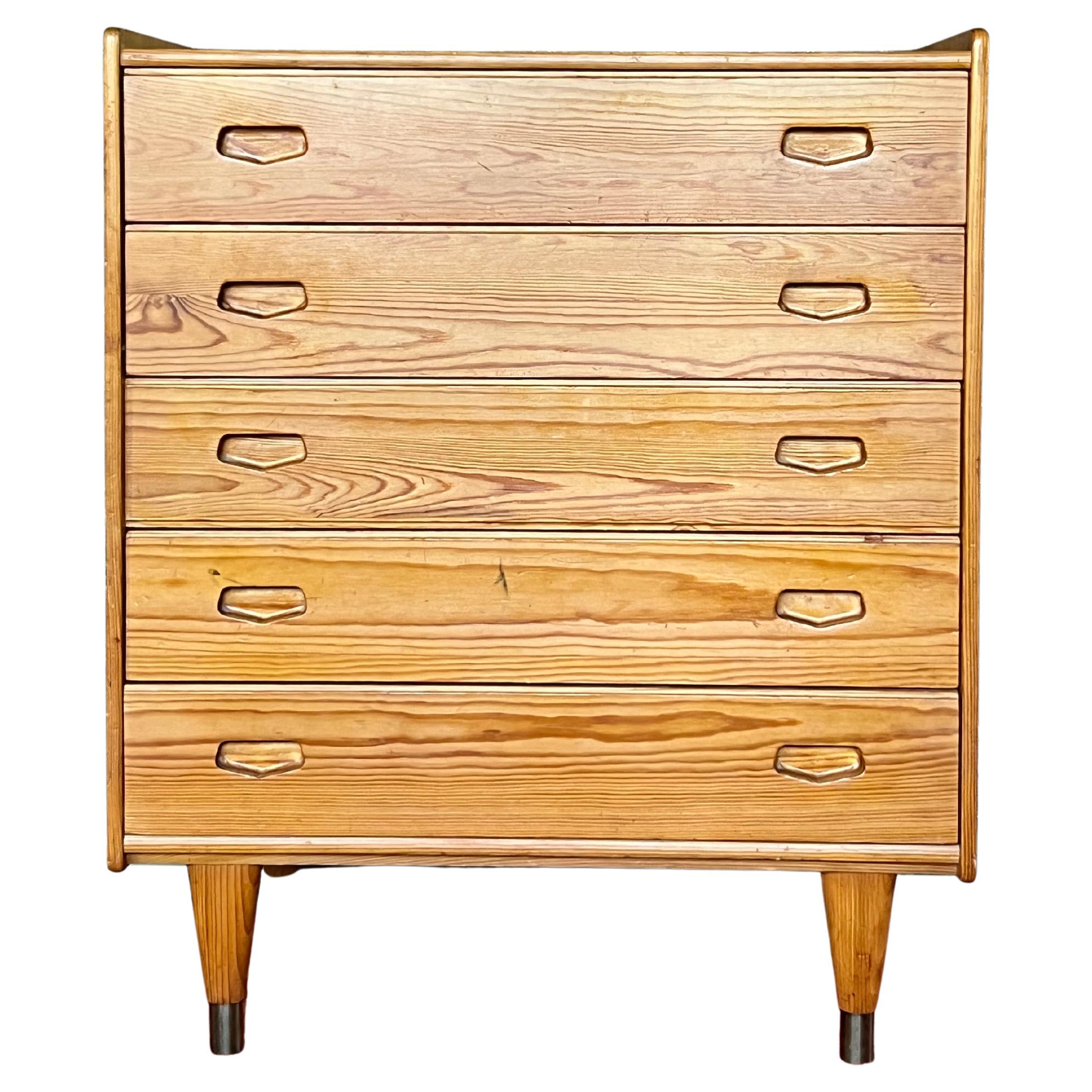 c.1960s Cómoda de pino Nature, Diseño escandinavo / danés / nórdico en venta