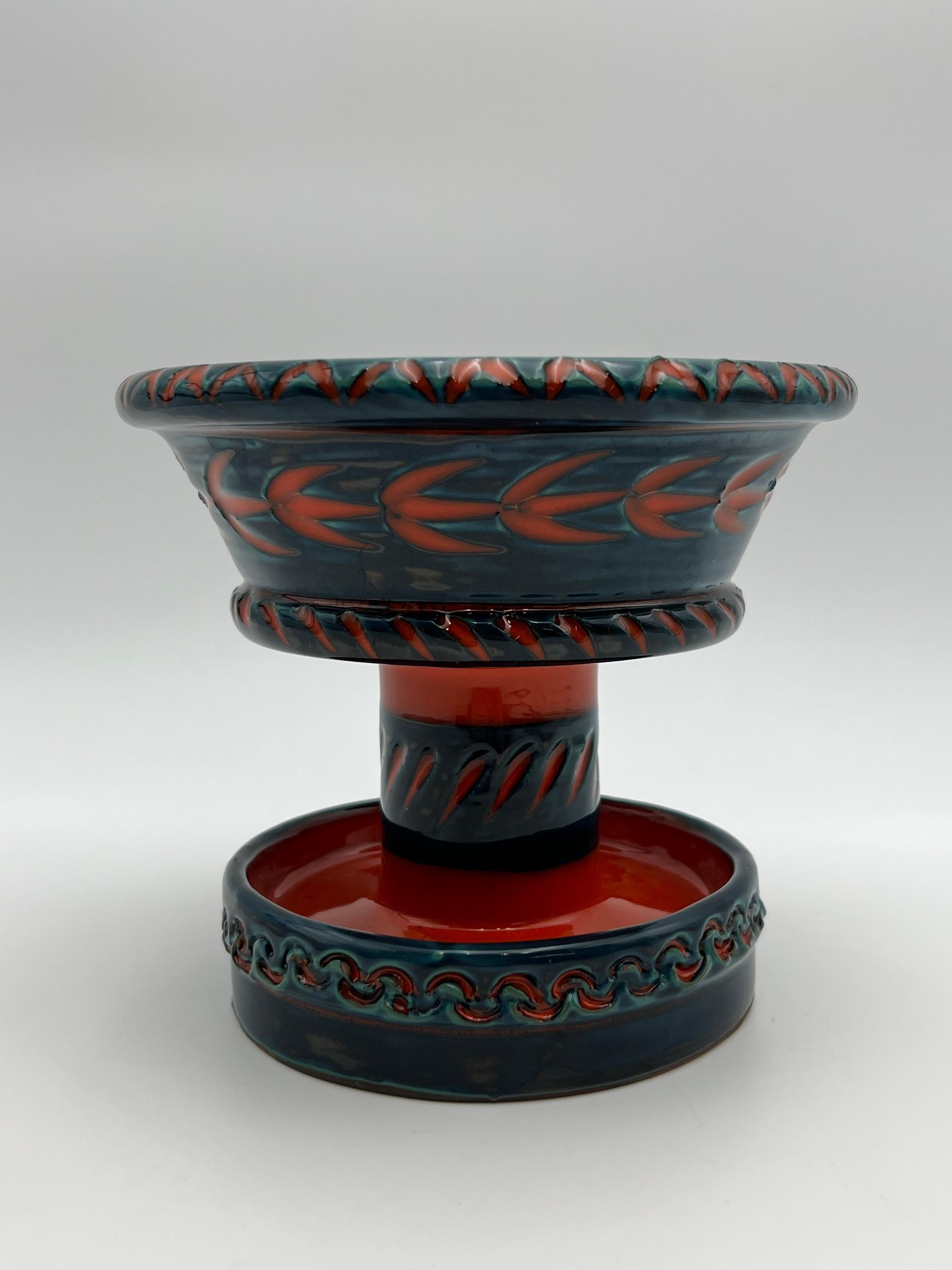 c.1960 RARO portacandele Bitossi di Aldo Londi (1911-2003), Italia in vendita 3