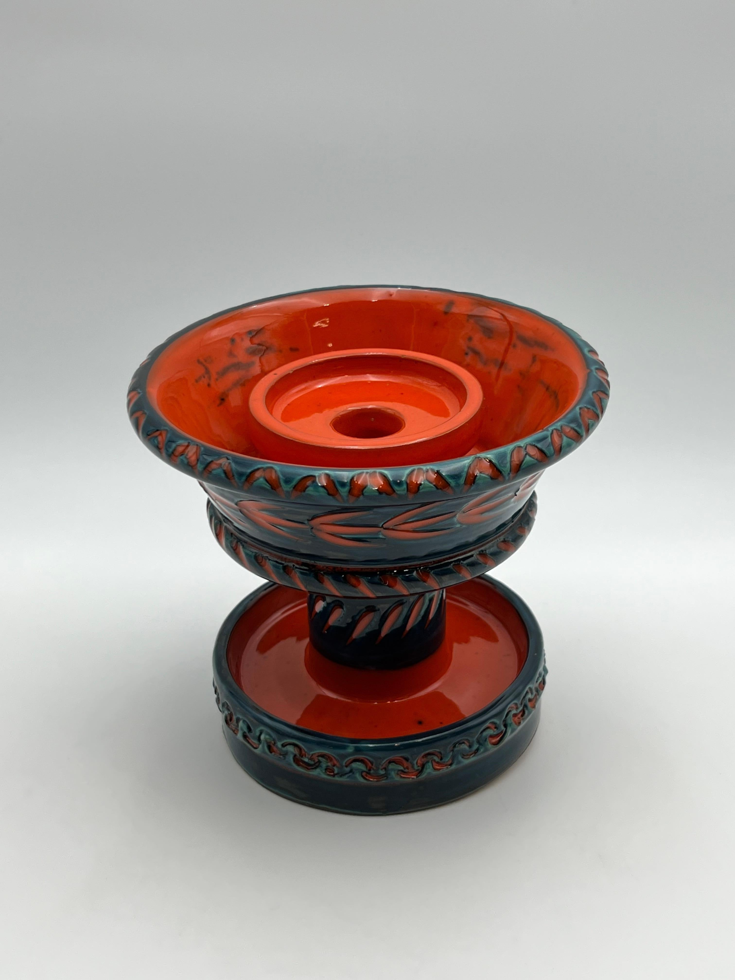 c.1960 RARO portacandele Bitossi di Aldo Londi (1911-2003), Italia in vendita 4