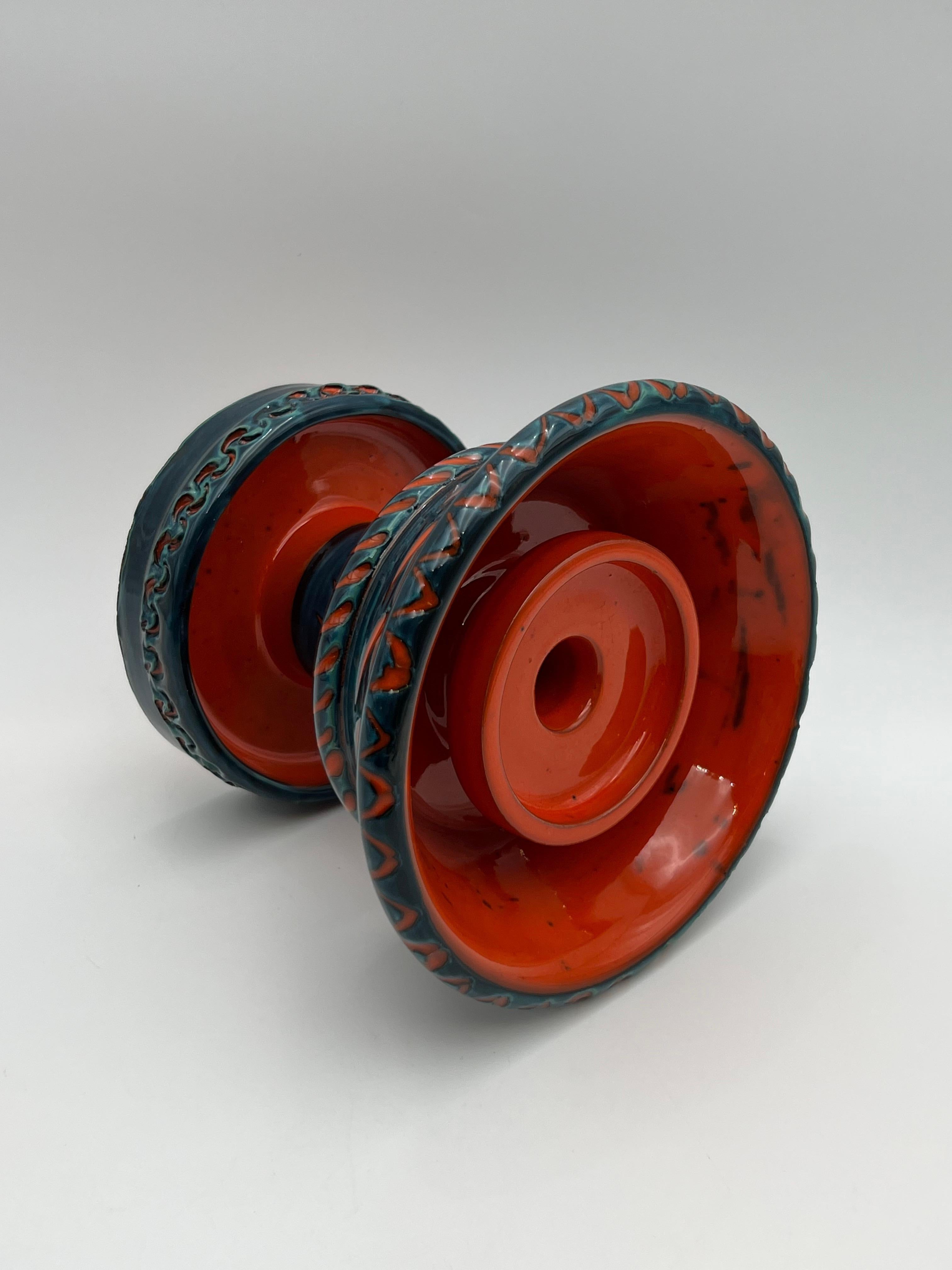 c.1960 RARO portacandele Bitossi di Aldo Londi (1911-2003), Italia in vendita 1