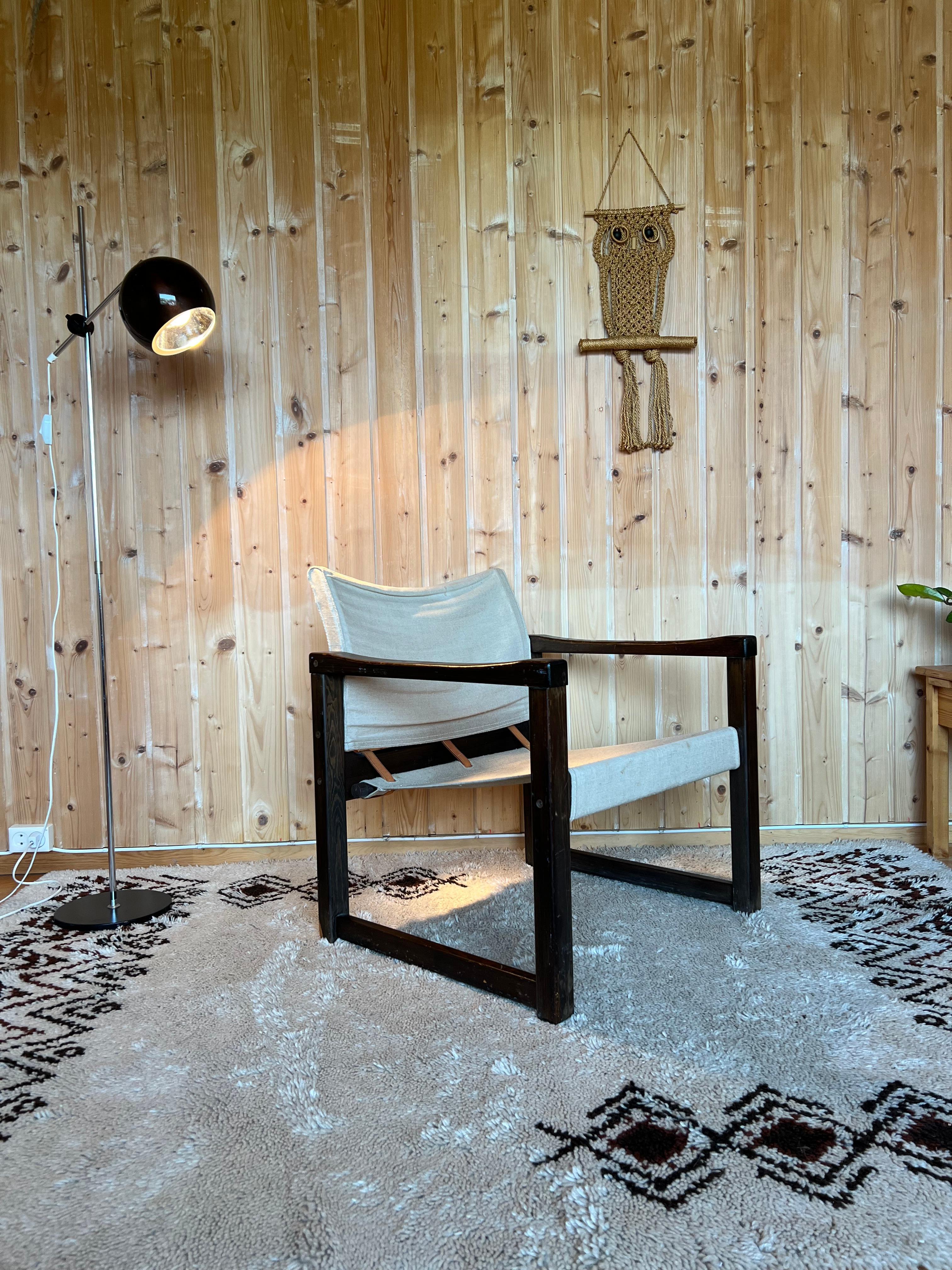 c1970s Diana Safari Lounge Chair by Karin Mobring, Sweden, Scandinavian Modern For Sale 5