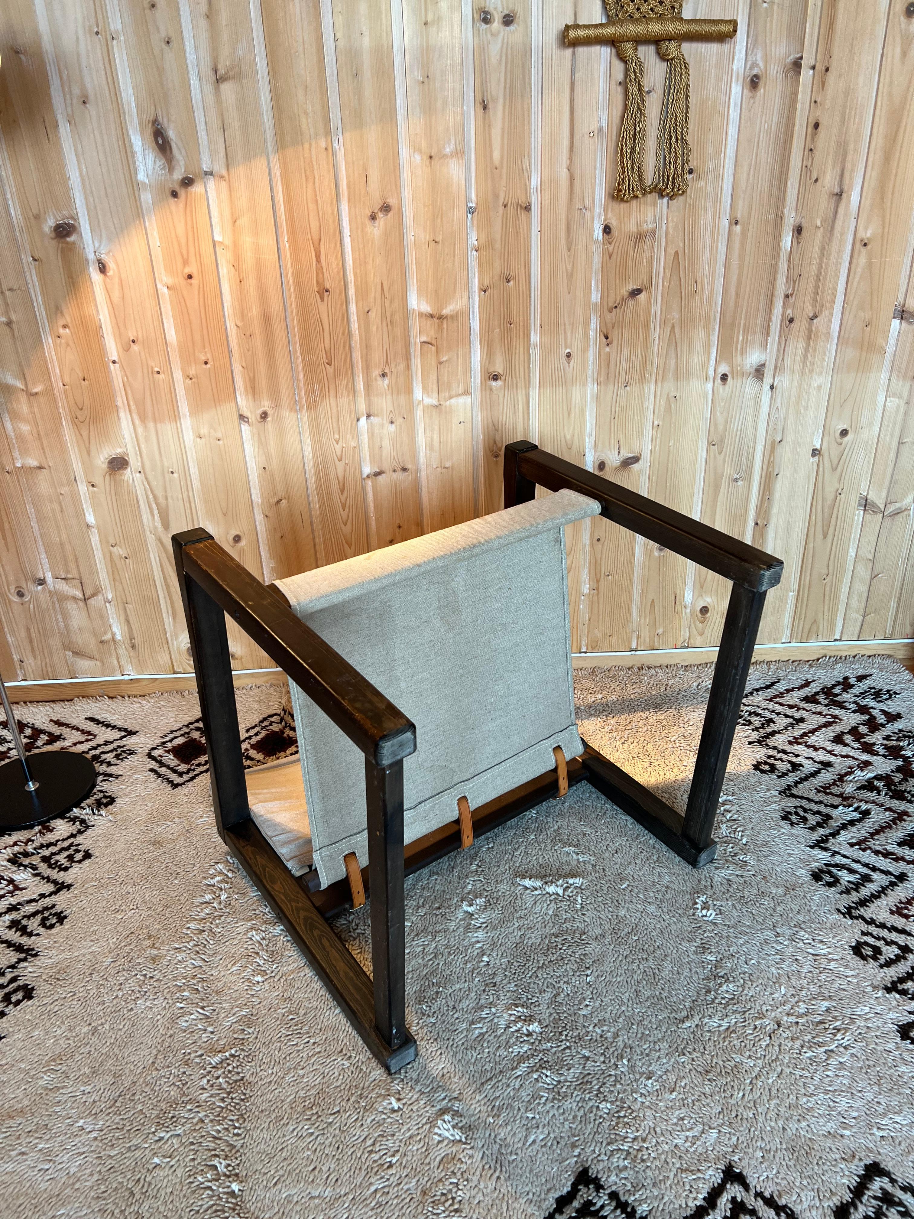 c1970s Diana Safari Lounge Chair by Karin Mobring, Sweden, Scandinavian Modern For Sale 6