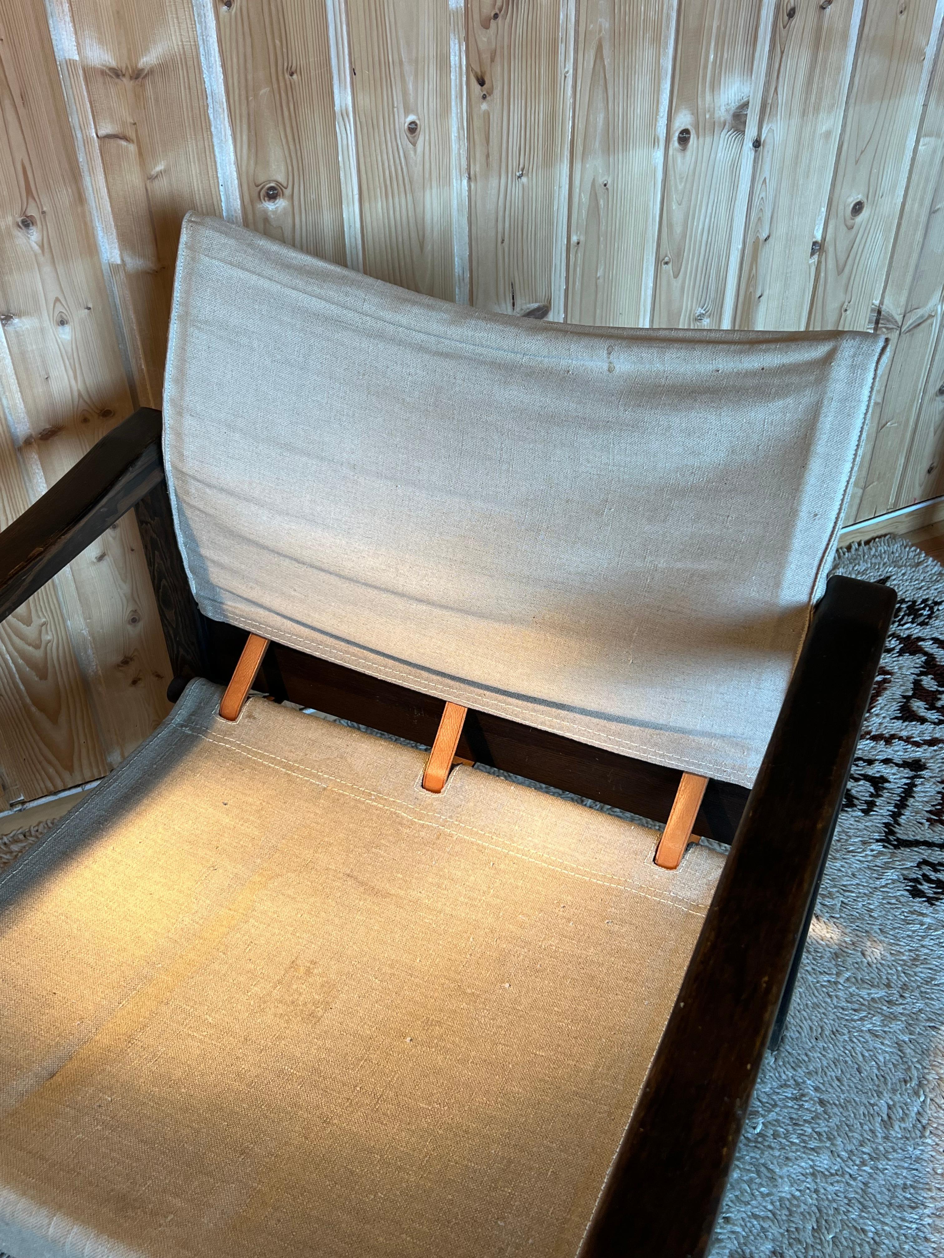 c1970s Diana Safari Lounge Chair by Karin Mobring, Sweden, Scandinavian Modern For Sale 1