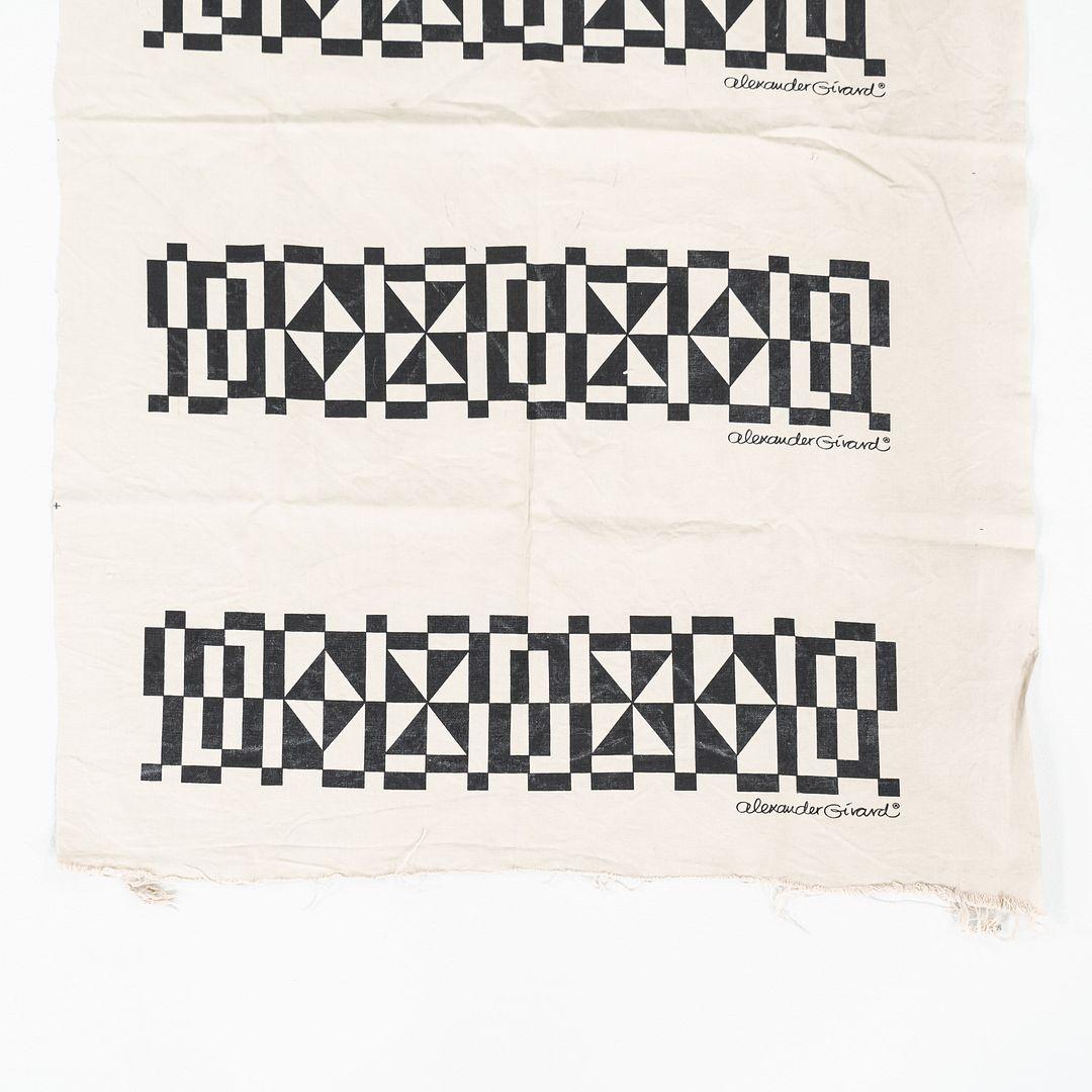 C.1972 Original Alexander Girard Fabric Geometric Environmental Enrichment Panel In Good Condition For Sale In Philadelphia, PA