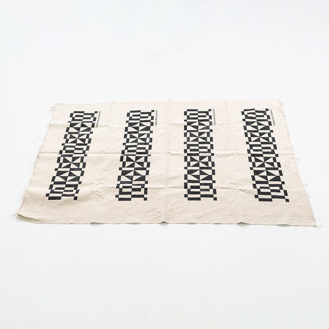 C.1972 Original Alexander Girard Fabric Geometric Environmental Enrichment Panel For Sale 1