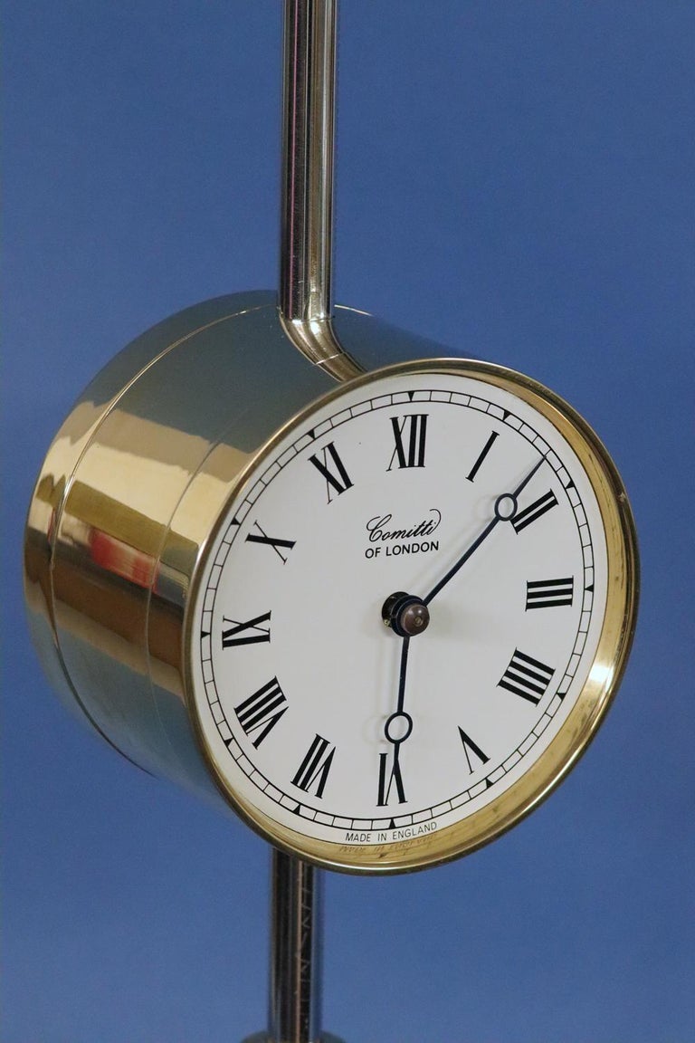 c.1980 English Gravity Clock by Comitti For Sale at 1stDibs comitti clock, gravity clocks
